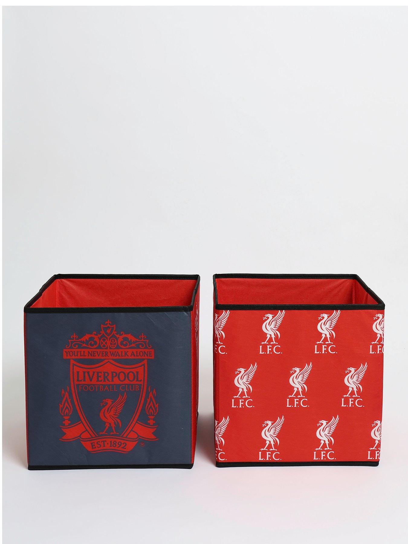 Image 1 of 5 of Liverpool FC Liverpool Strike Storage Cubes 2 Pack
