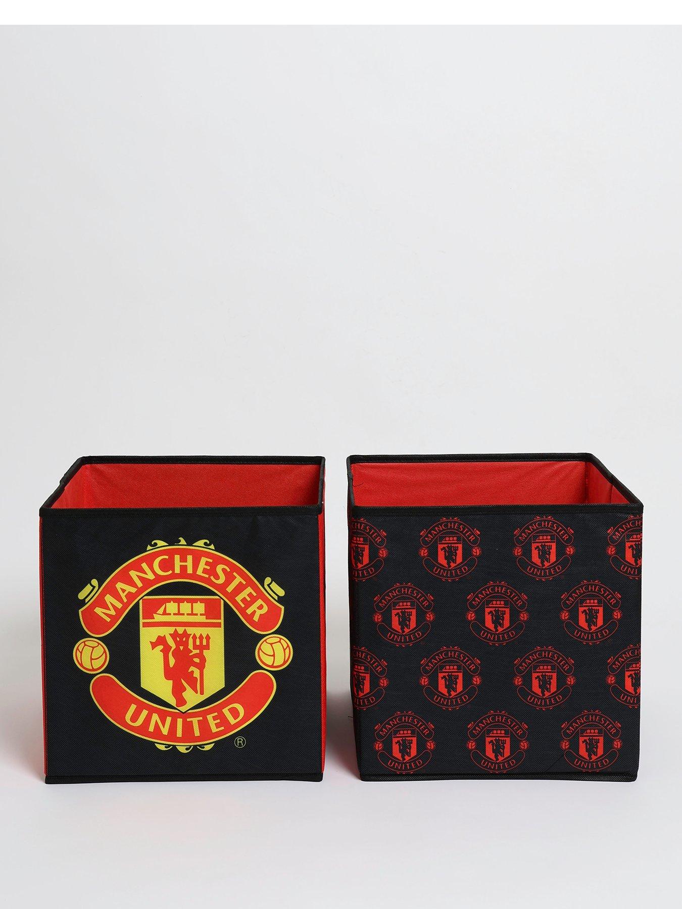 Image 1 of 5 of Manchester United Manchester United Shot Storage Cubes 2 Pack
