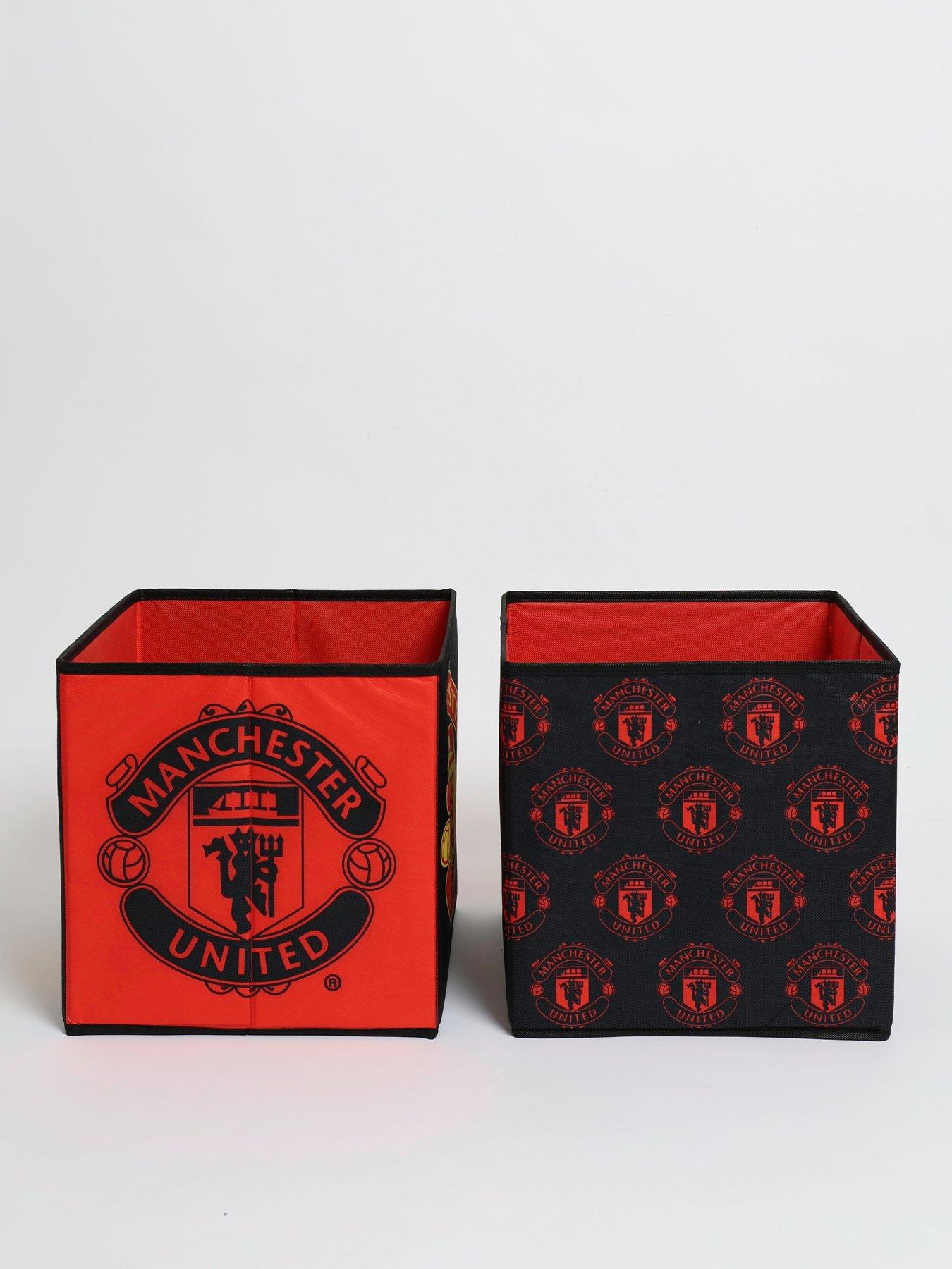 Image 4 of 5 of Manchester United Manchester United Shot Storage Cubes 2 Pack