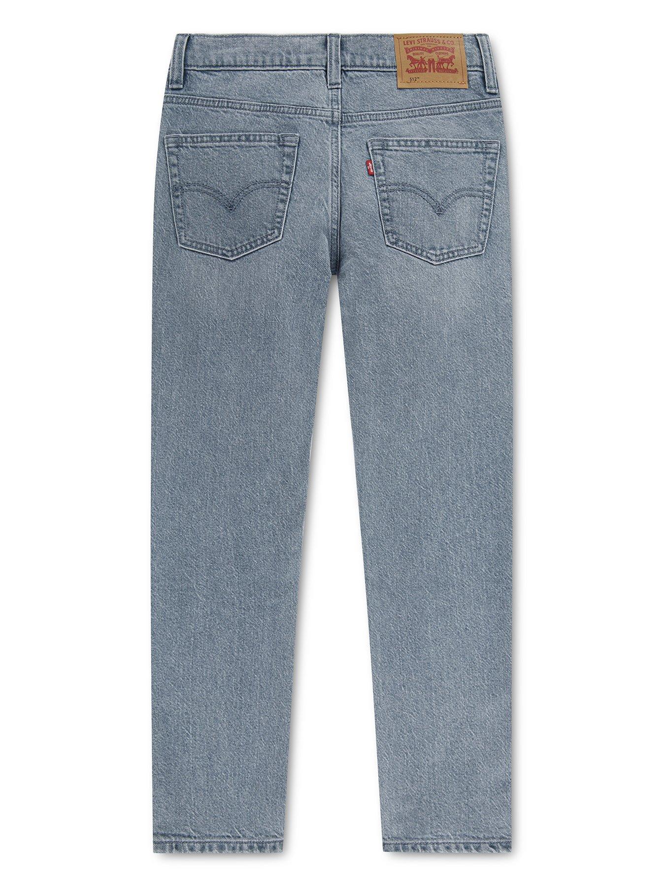 Image 2 of 4 of Levi's Boys 512 Slim Taper Jeans - Grey