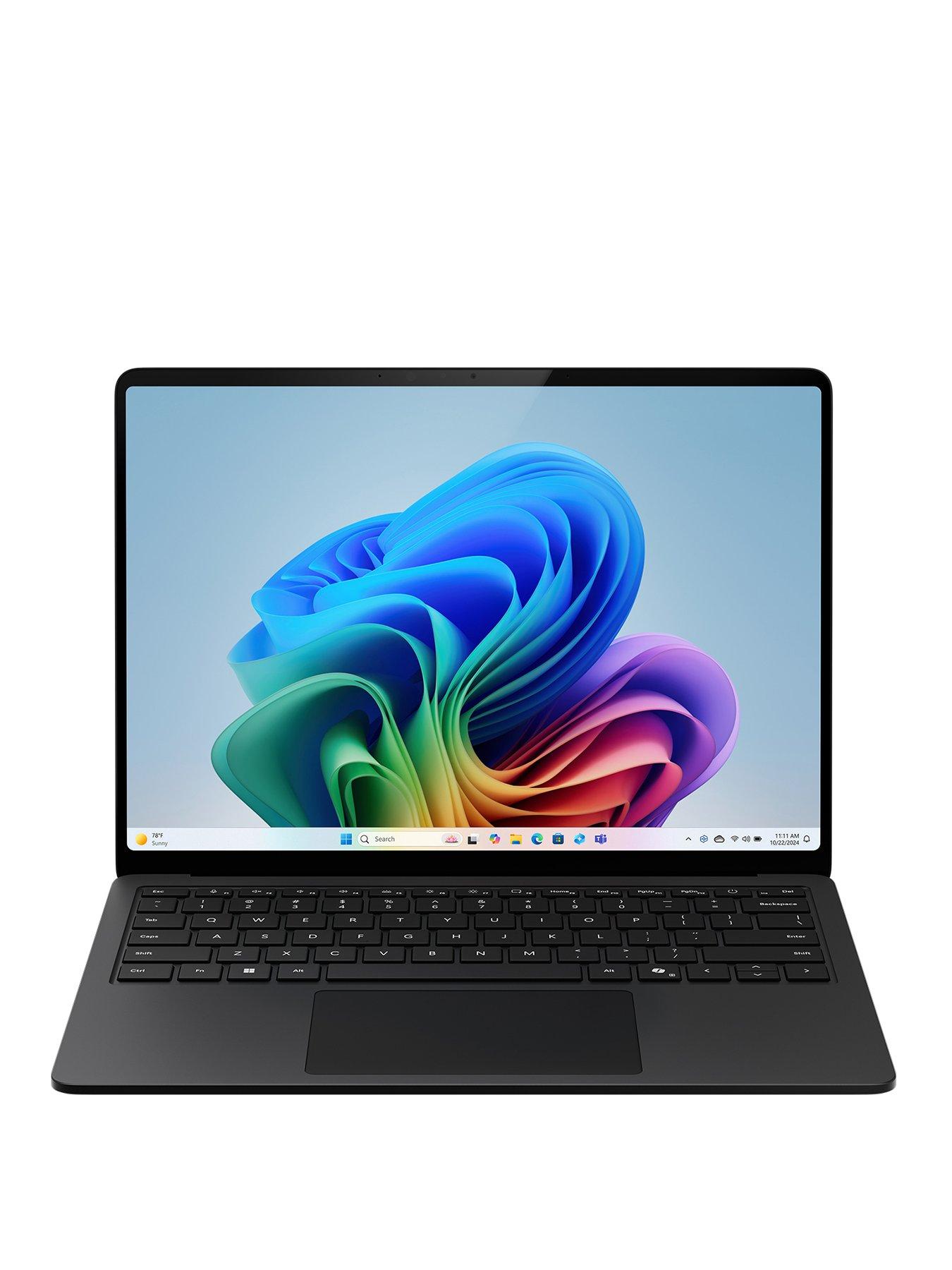 Microsoft Surface Laptop 13.8in Touchscreen - Copilot+ PC - Snapdragon X2 Plus - 16GB RAM - 512GB SSD - Black