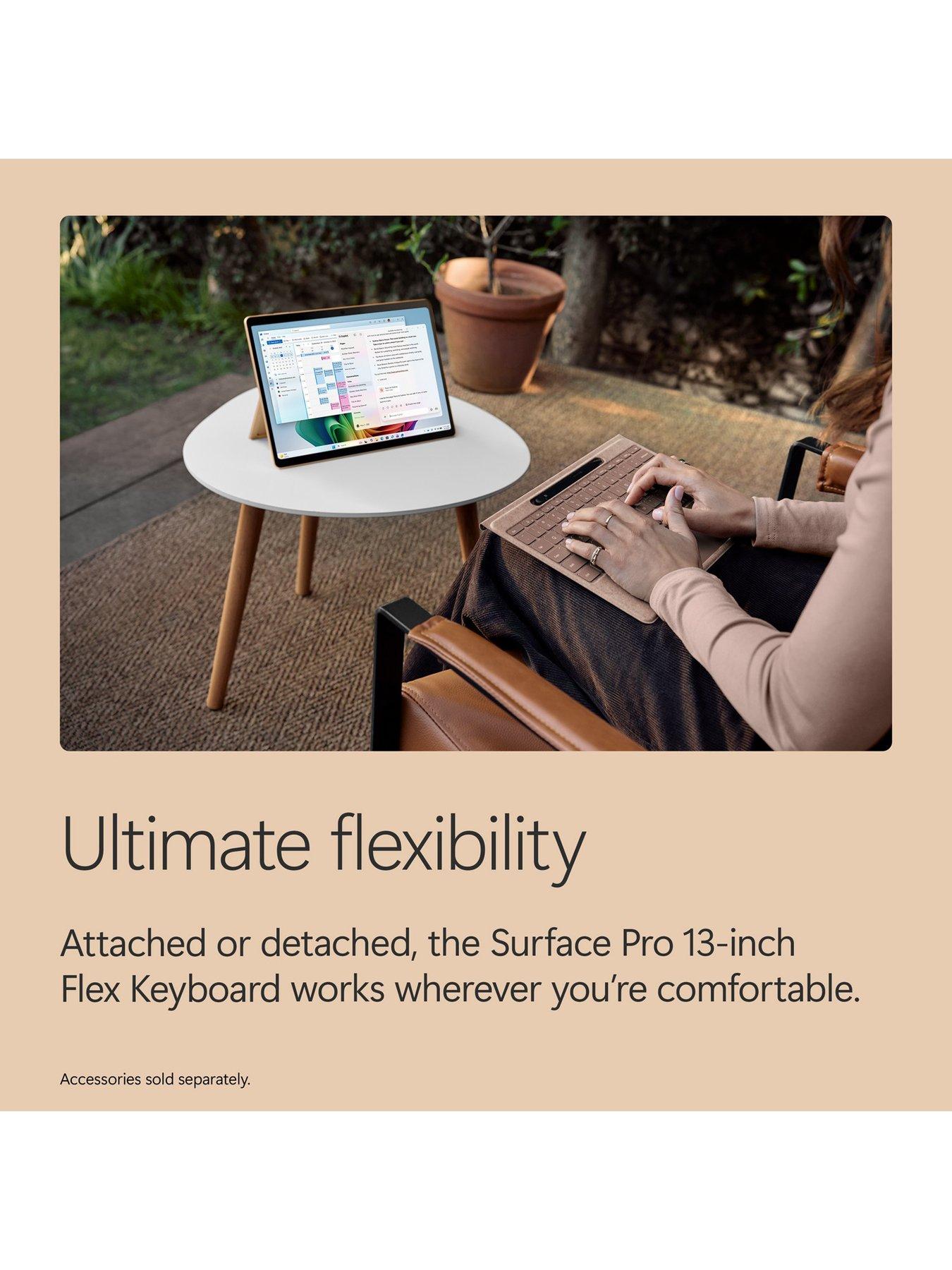 Image 7 of 7 of Microsoft Surface Pro 13in Touchscreen - Copilot+ PC - Snapdragon X2 Plus - 16GB RAM - 512GB SSD  - Dune