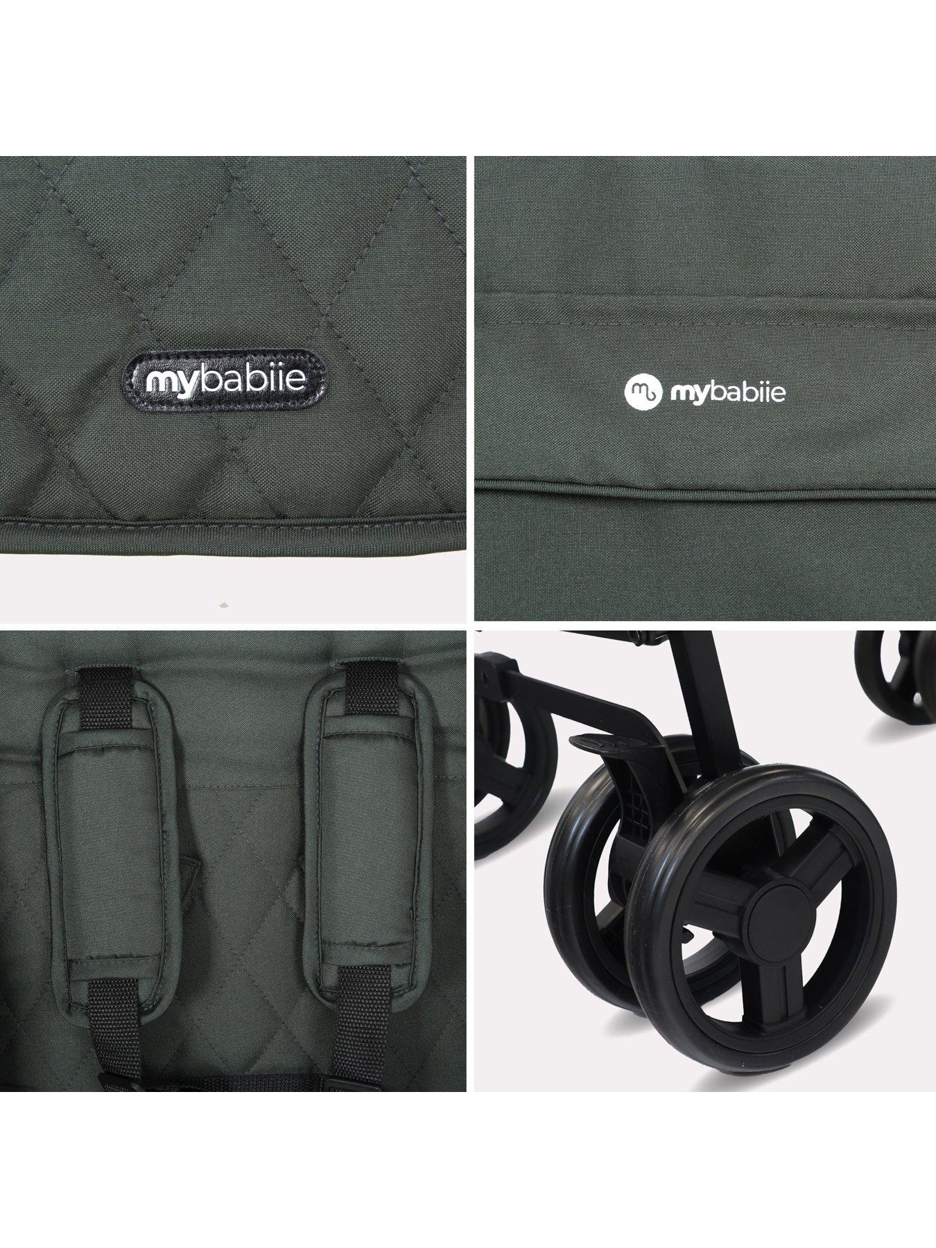 Image 6 of 8 of My Babiie MB01 Lightweight Stroller - Forest Green