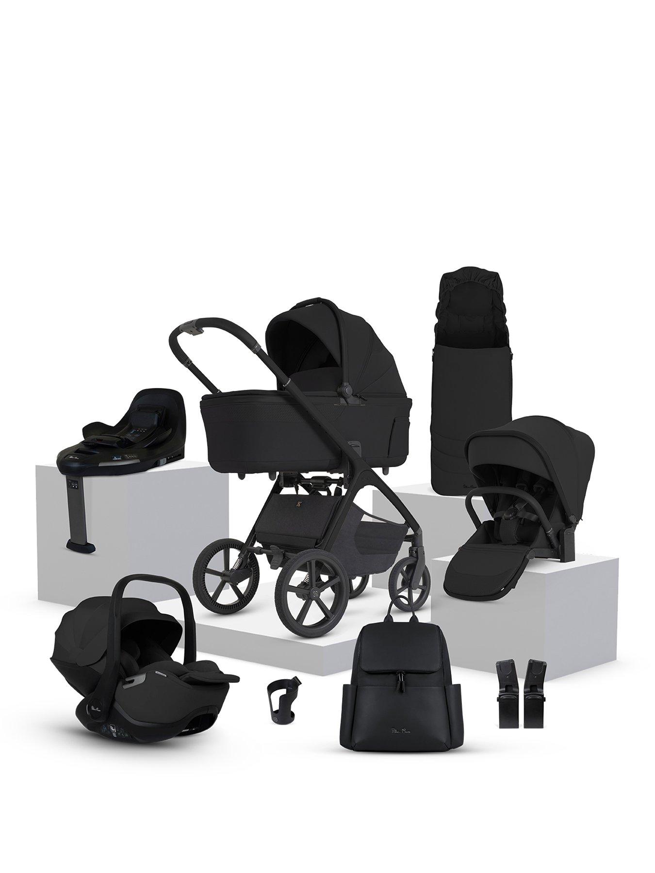 Silver Cross Cove 2 360 Car Seat Bundle Onyx - Iconic Black