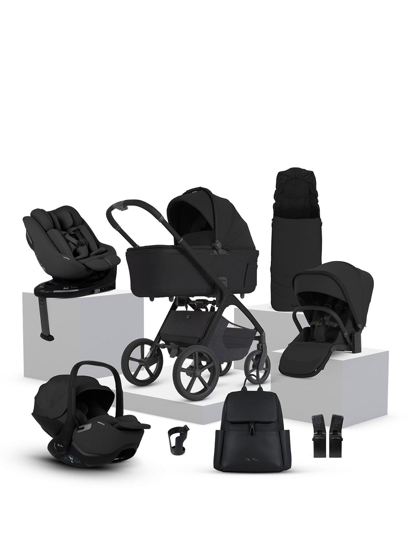 Silver Cross Cove 2 Ultimate 360 Family Bundle Onyx - Iconic Black