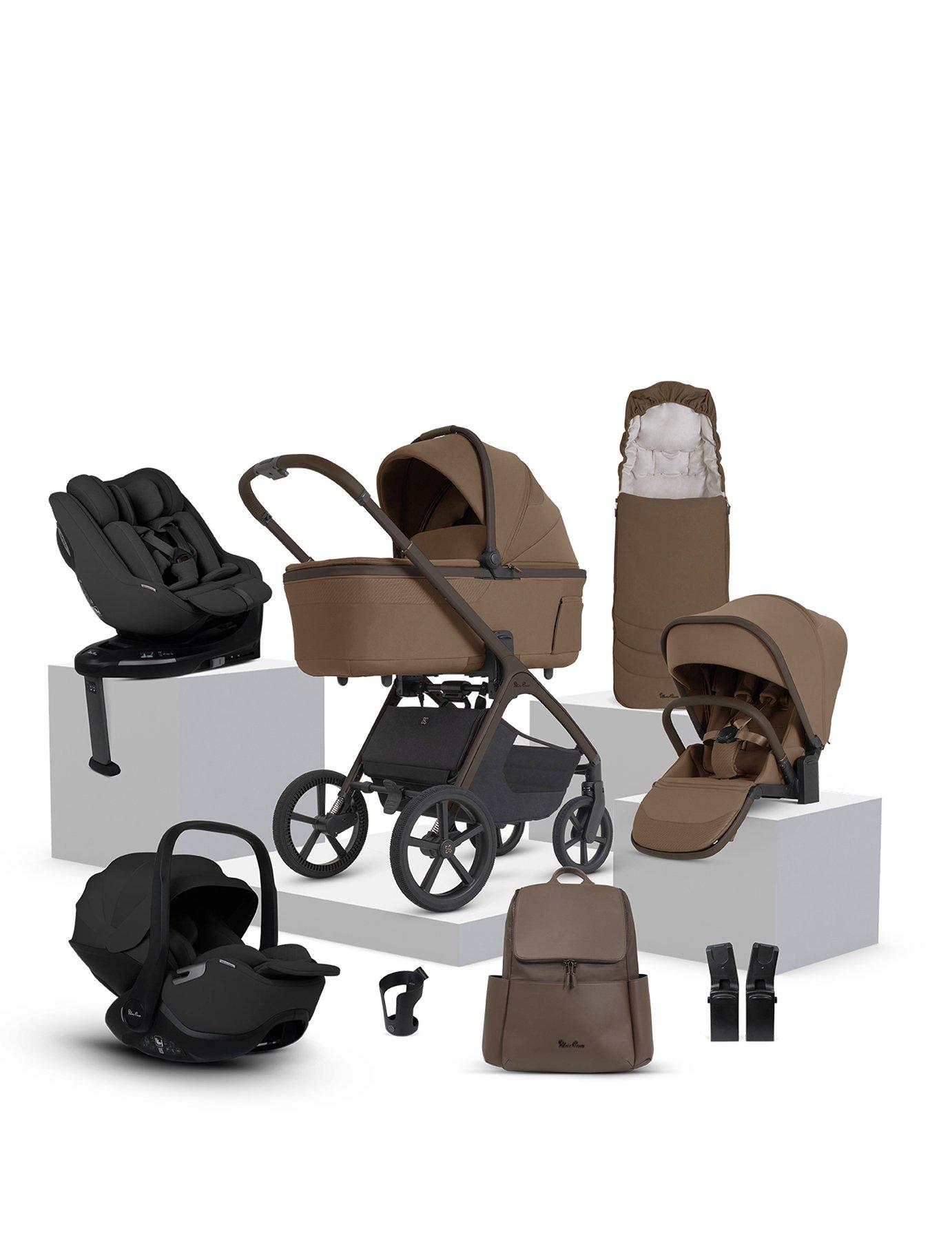 Silver Cross Cove 2 Ultimate 360 Family Bundle Maple - Iconic Black