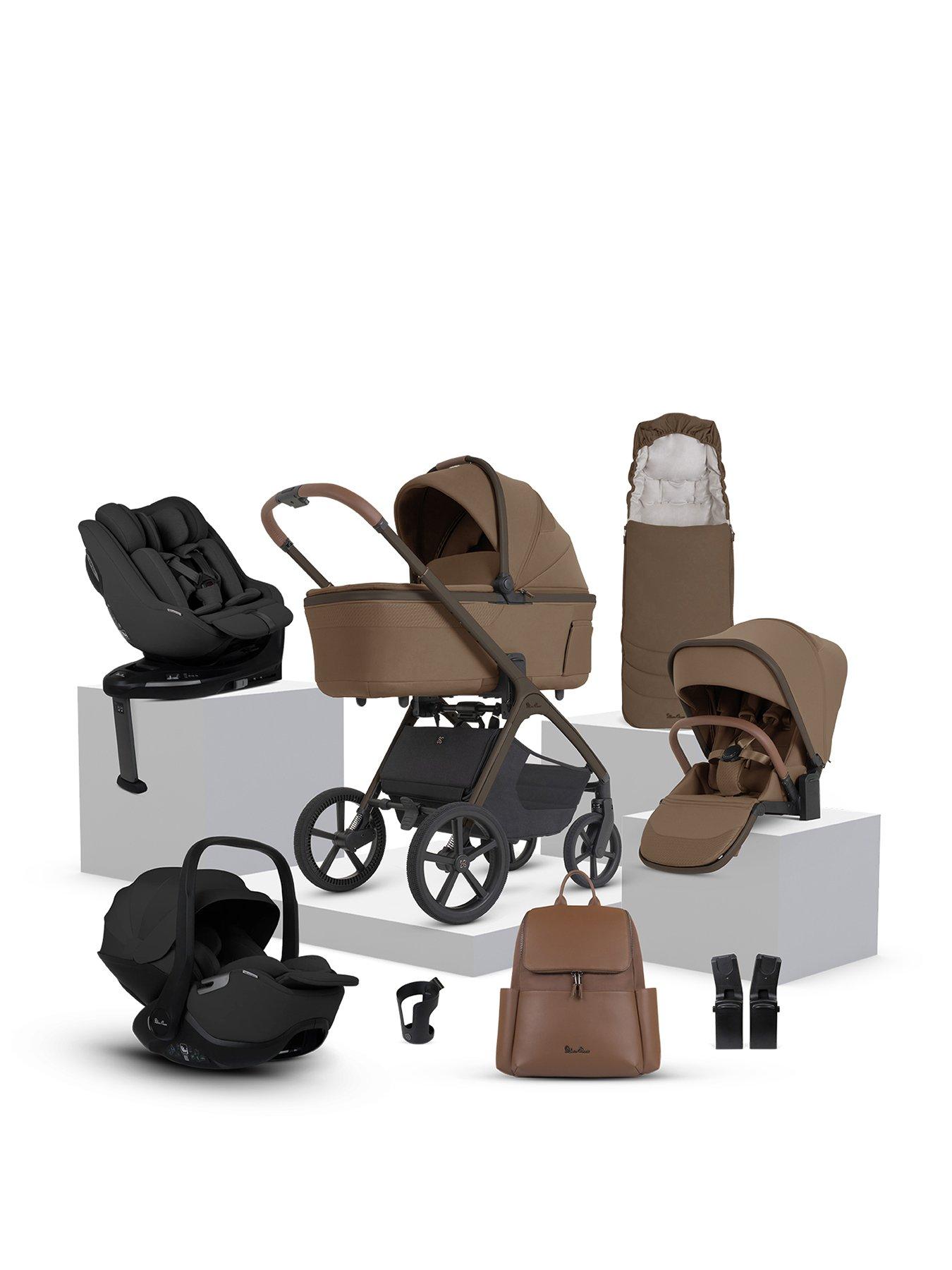 Silver Cross Cove 2 Ultimate 360 Family Bundle Maple - Iconic Black