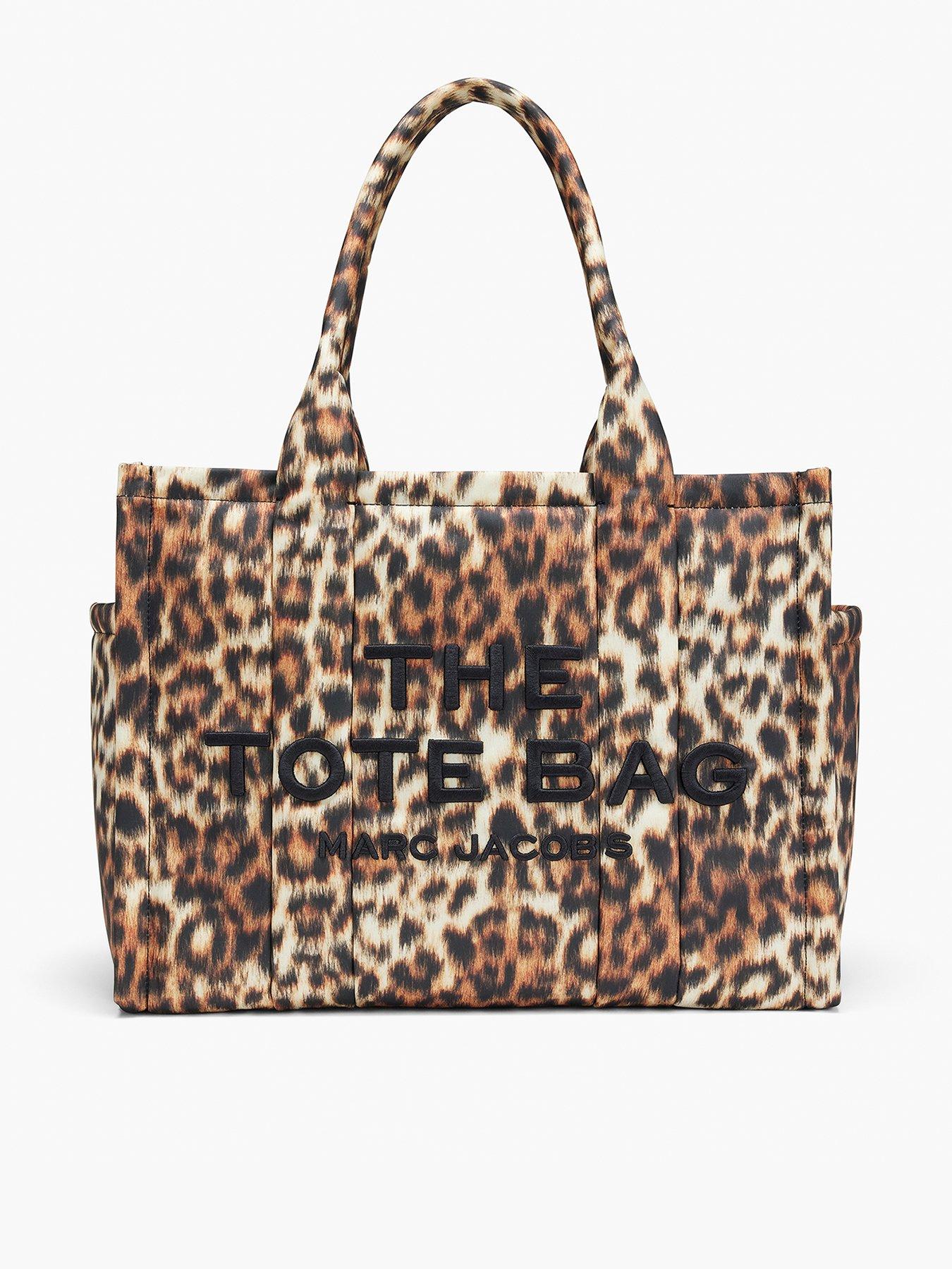 MARC JACOBS Leopard Print Tote Bag - Brown
