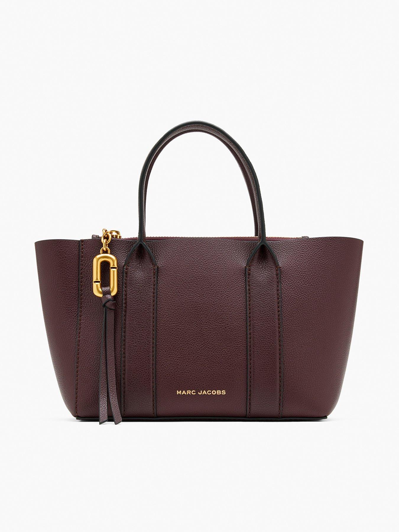 Image 1 of 4 of MARC JACOBS Shopper Leather Shoulder Bag - Red