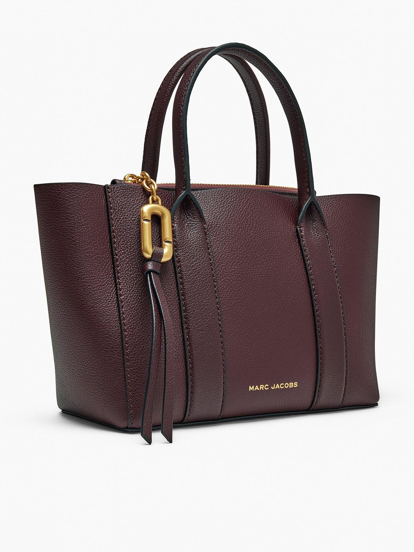 Image 3 of 4 of MARC JACOBS Shopper Leather Shoulder Bag - Red