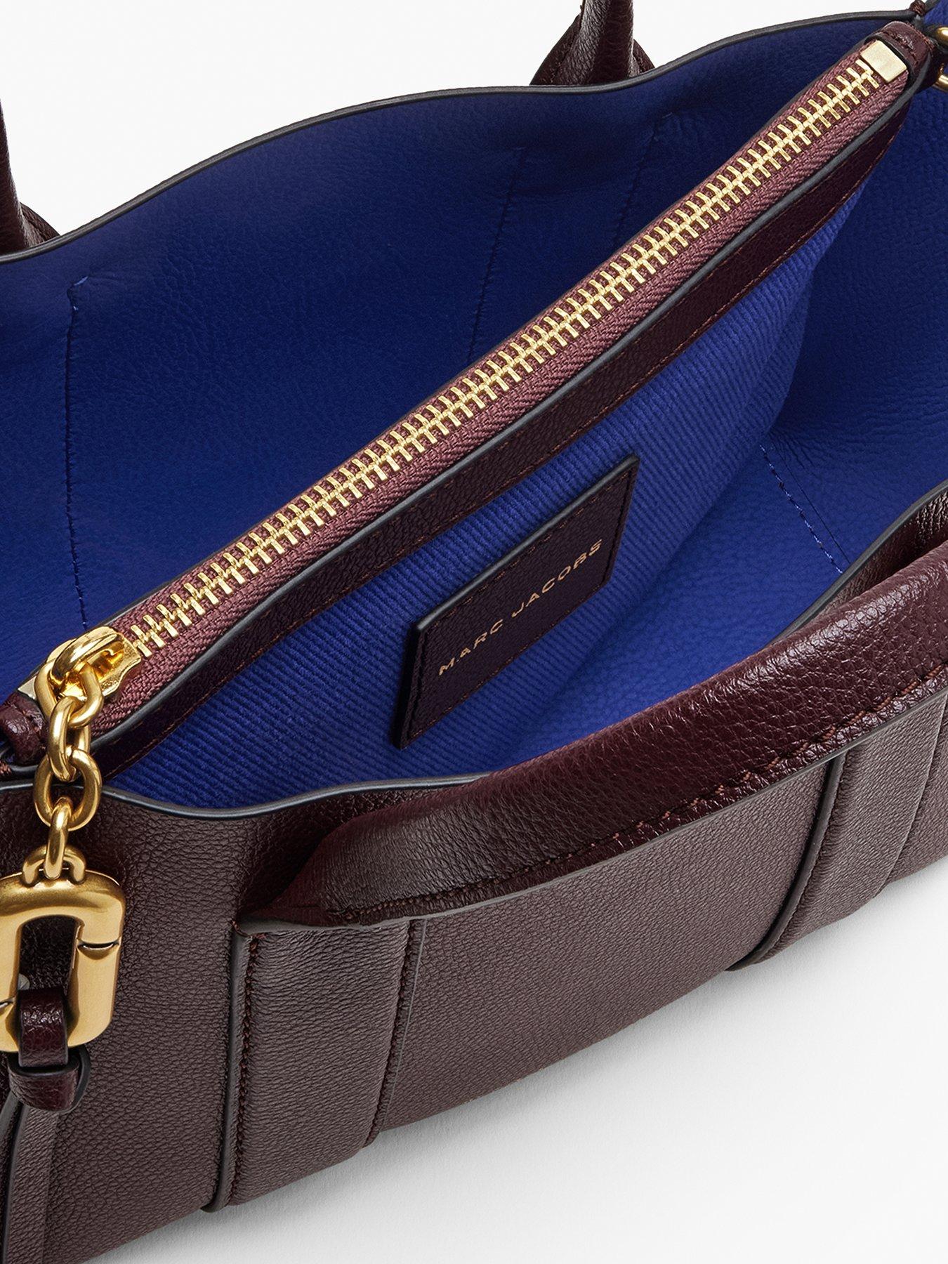 Image 4 of 4 of MARC JACOBS Shopper Leather Shoulder Bag - Red