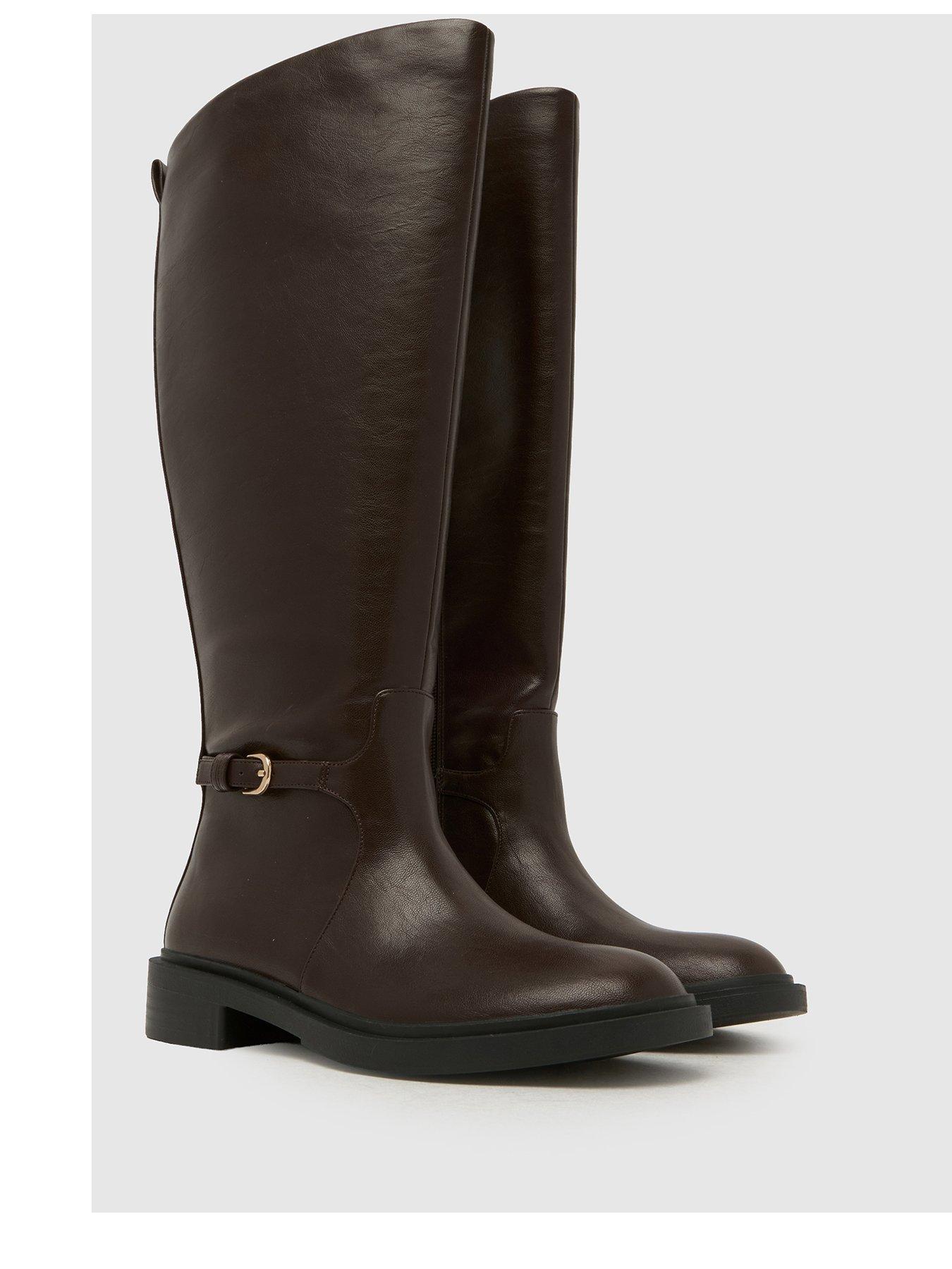 Image 2 of 4 of Schuh Daniela Riding Boot - Brown