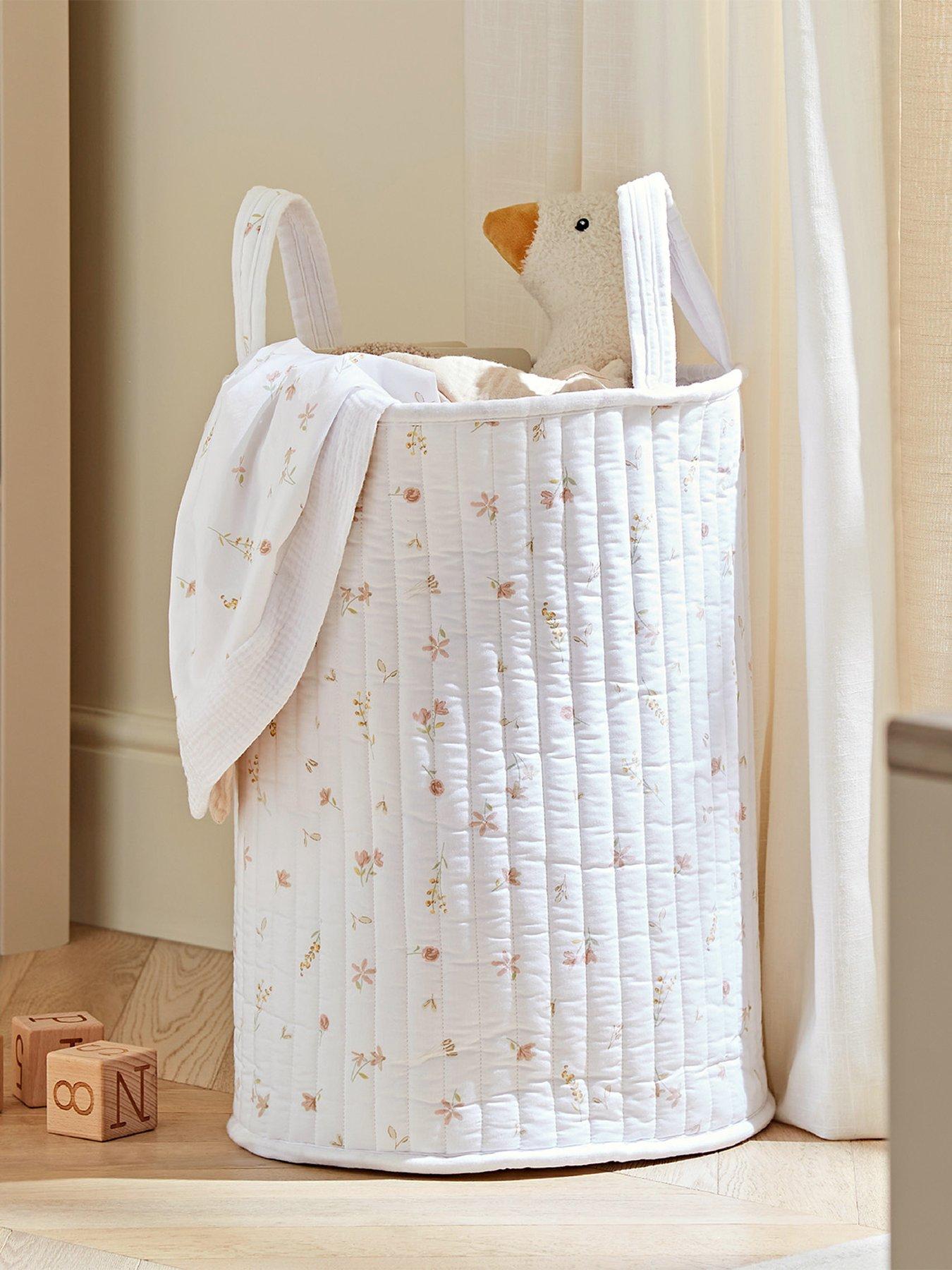 Image 1 of 5 of CuddleCo Large Storage Basket - Cashmere Meadow