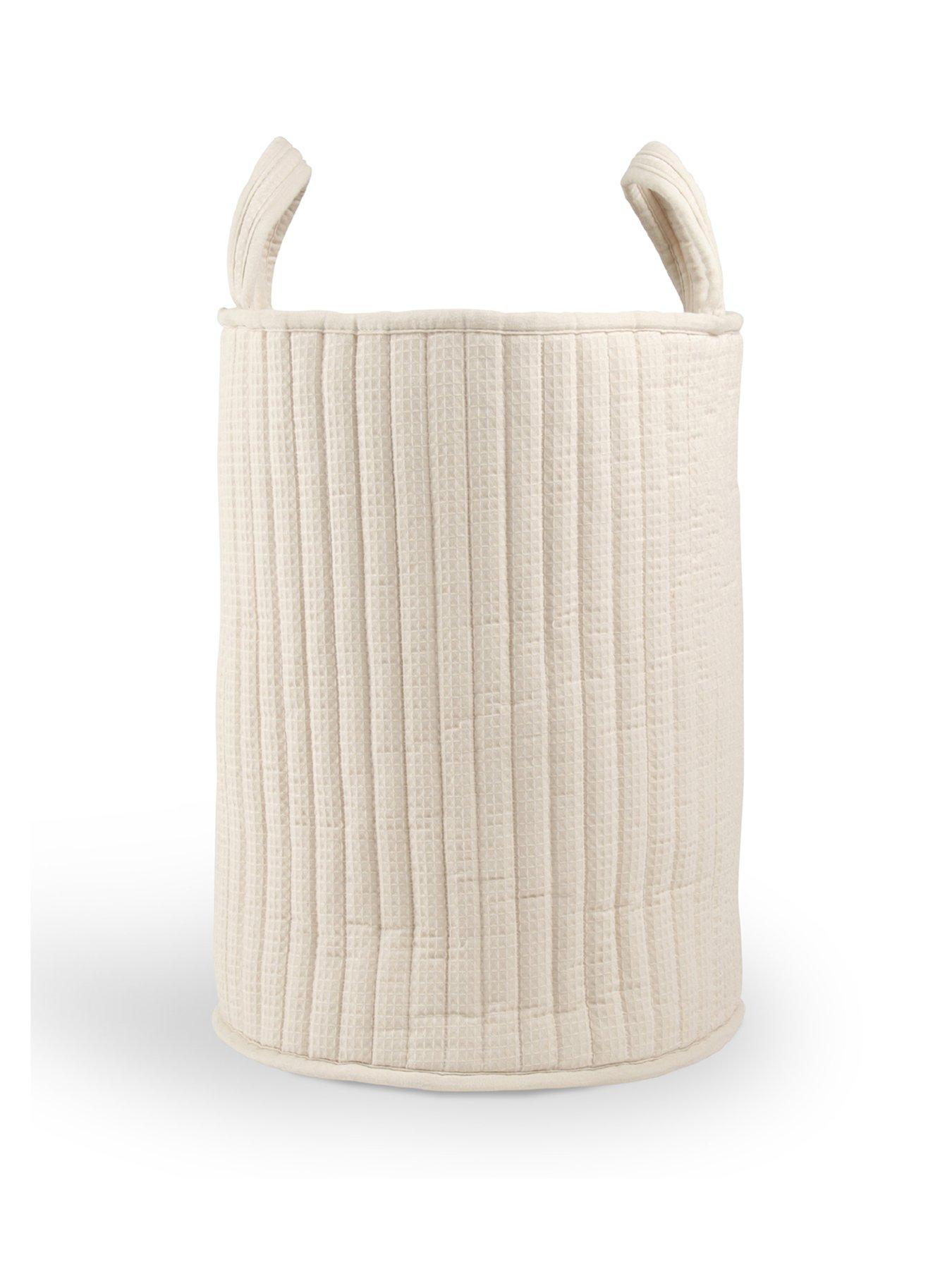 Image 2 of 5 of CuddleCo Large Storage Basket - Cashmere Waffle