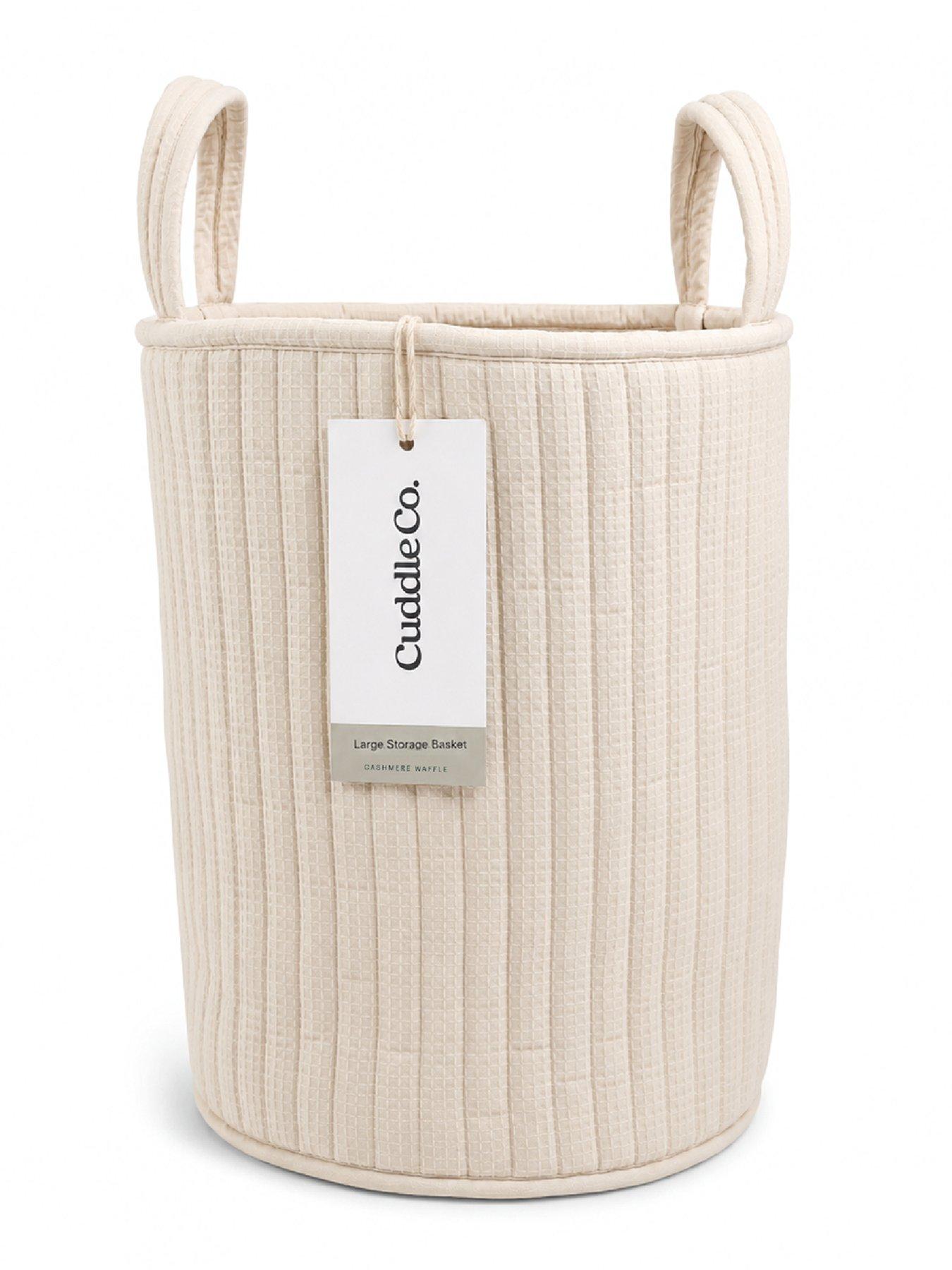 Image 5 of 5 of CuddleCo Large Storage Basket - Cashmere Waffle