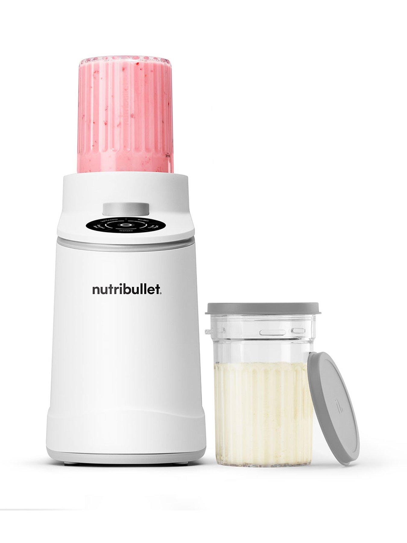 NUTRIBULLET chill ice cream and frozen dessert maker (matte white)