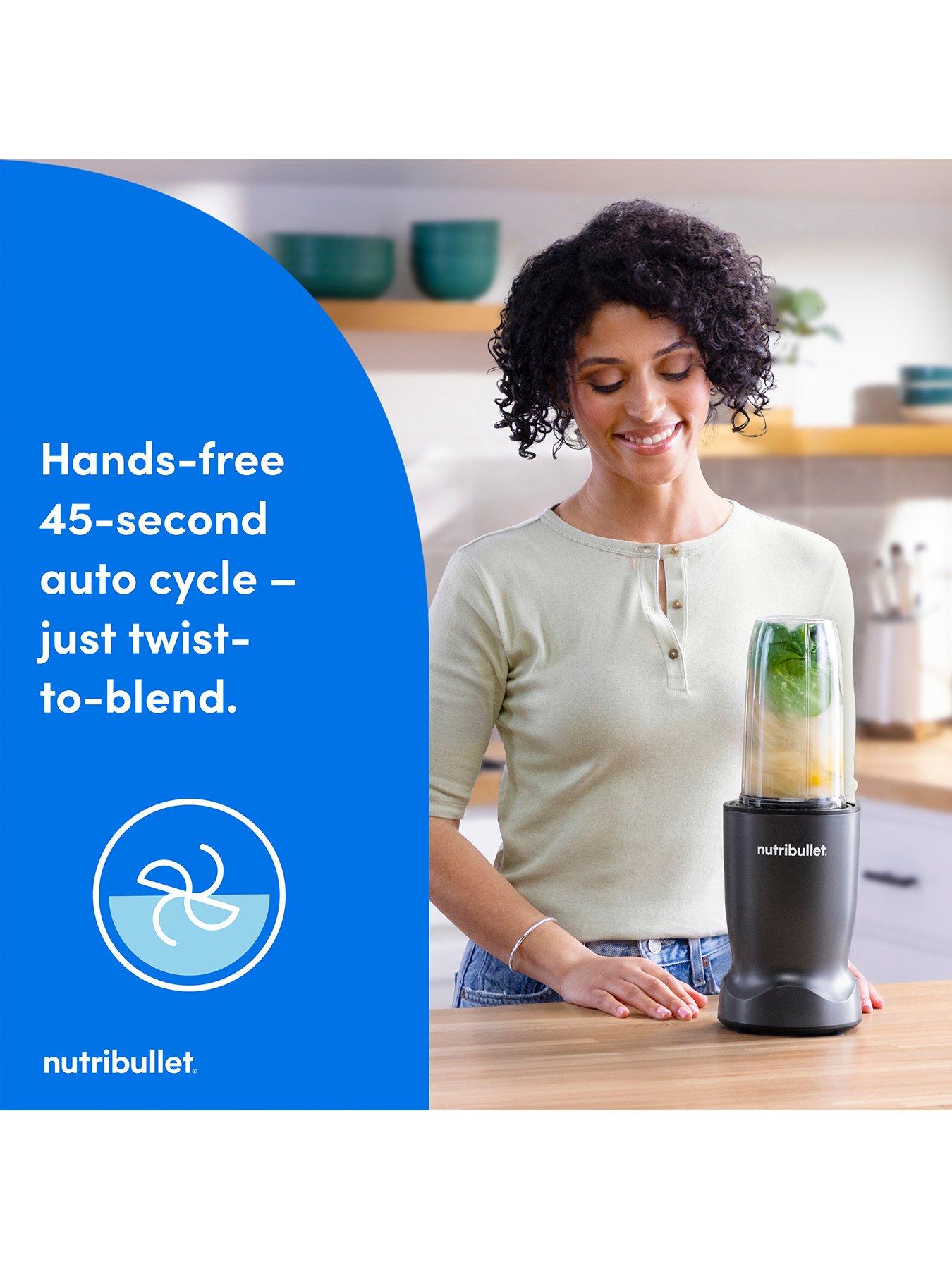 Image 4 of 8 of NUTRIBULLET turbo blender graphite