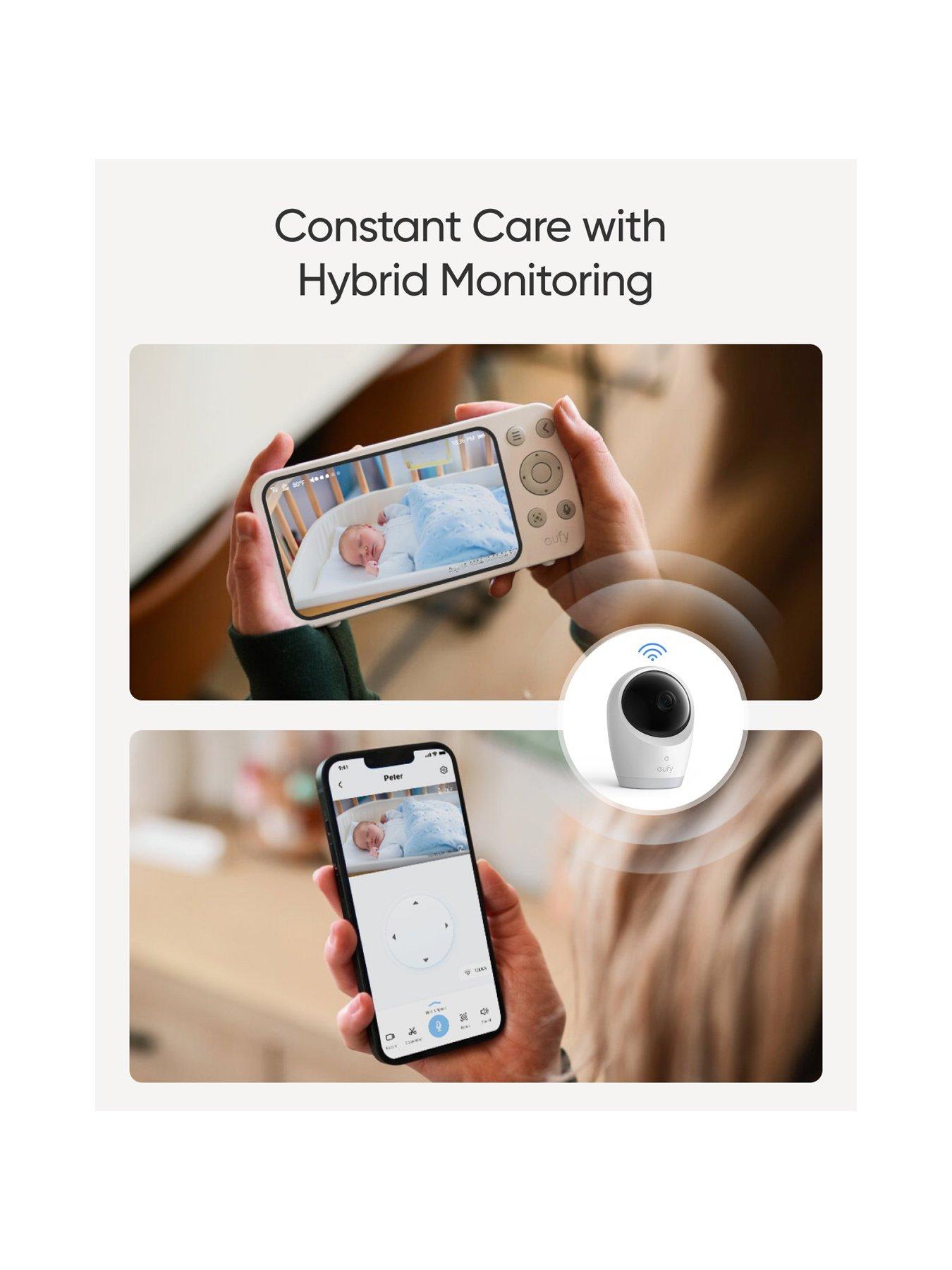 Image 2 of 6 of Eufy E21 5" Smart Video Baby Monitor with 4K Pan-Tilt Camera