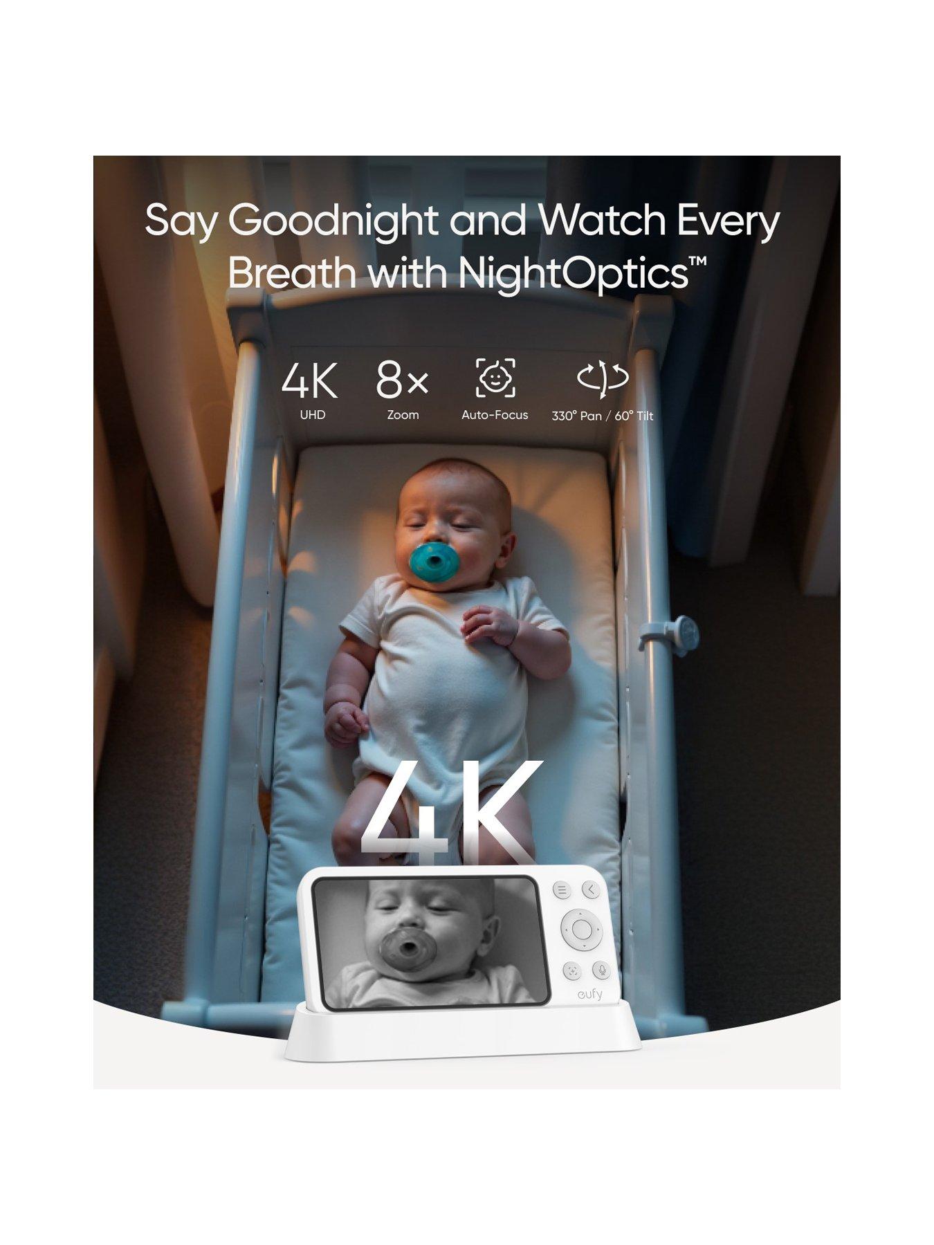 Image 3 of 6 of Eufy E21 5" Smart Video Baby Monitor with 4K Pan-Tilt Camera