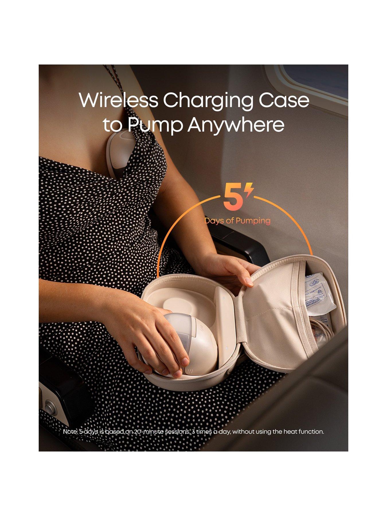 Image 3 of 7 of Eufy S1 Pro Heated Electric Breast Pump with Charging Case