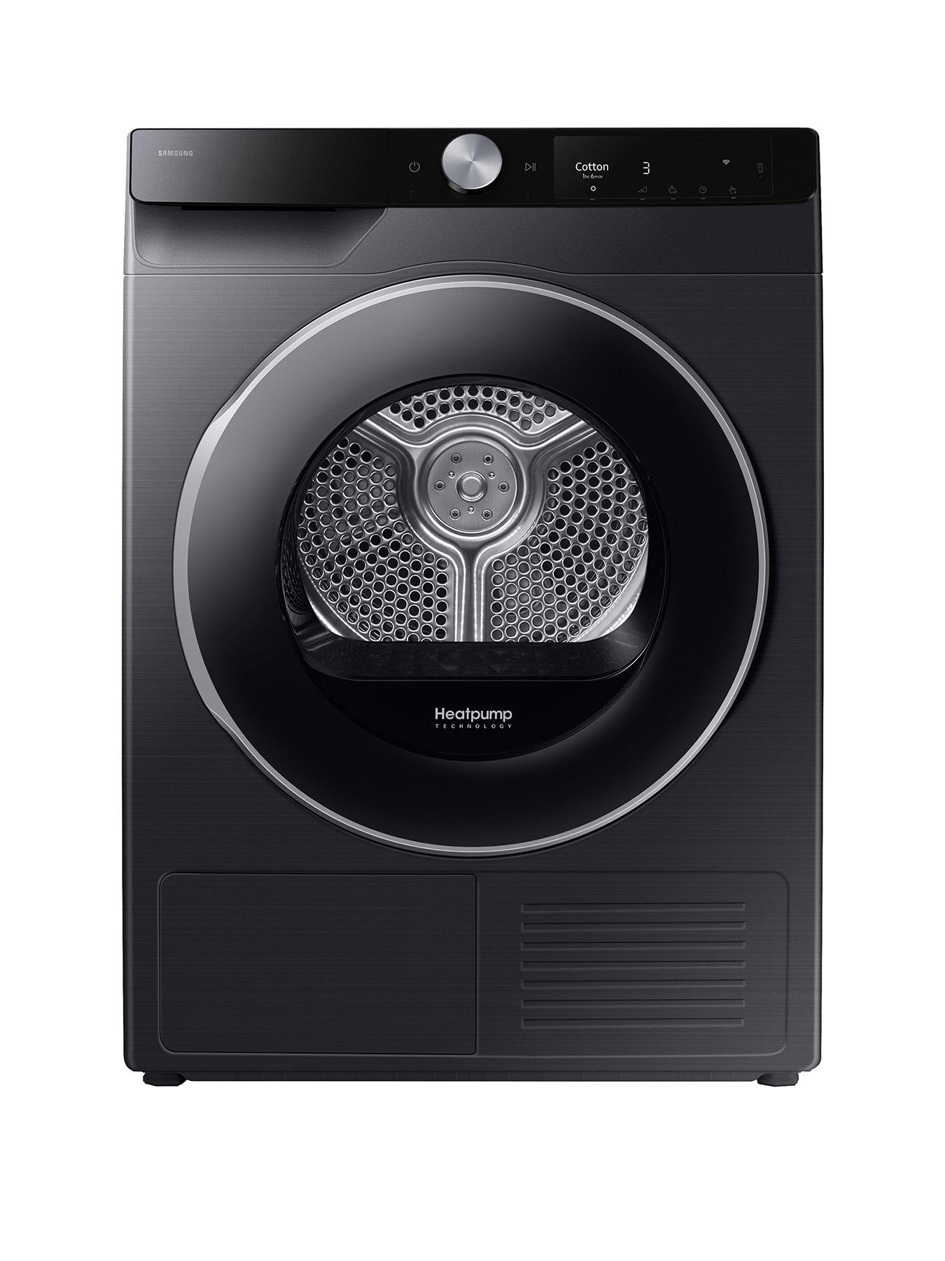Samsung Series 6 Dv90t6240lb/S1 Wifi Connected 9Kg Heat Pump Tumble Dryer - Black - A+++ Rated - Image 9