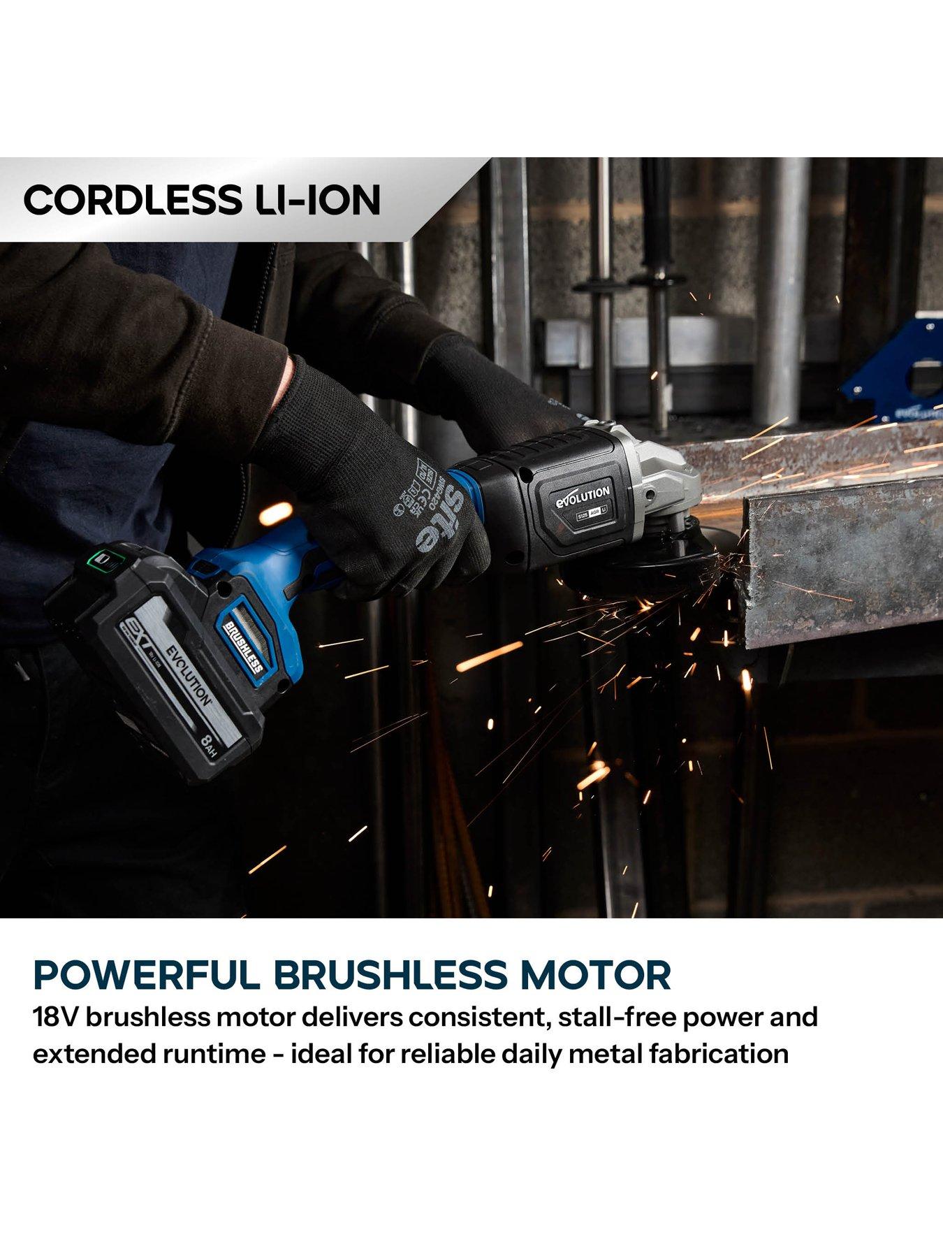 Image 2 of 7 of Evolution S125AGR-Li Angle Grinder 2ah Battery