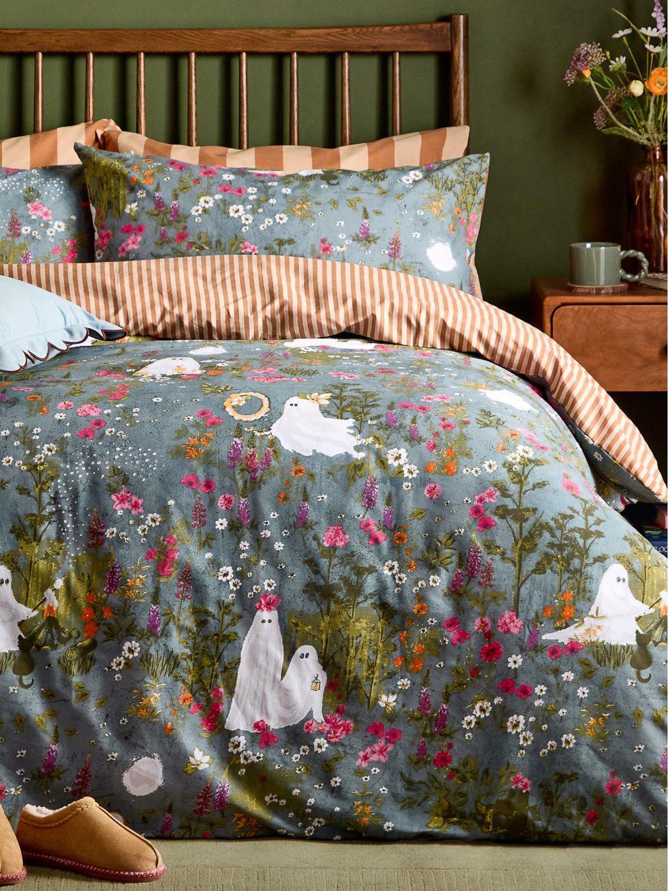 Image 4 of 4 of Furn Bootanical Forest Duvet Set Multi