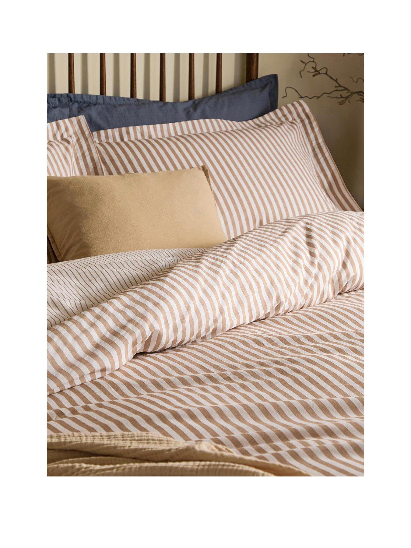 Image 2 of 4 of Yard Hebden Double Duvet Set Caramel
