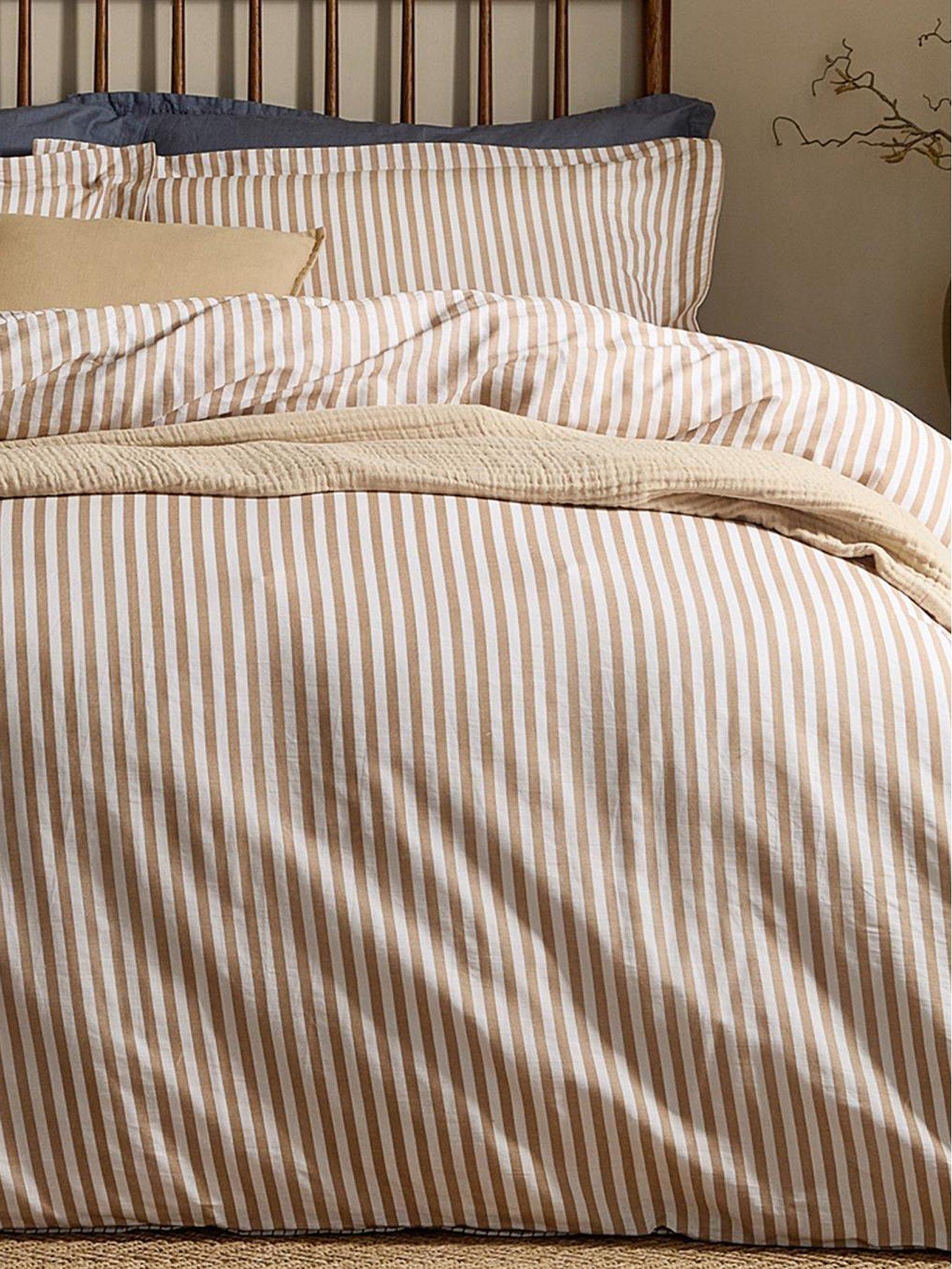 Image 3 of 4 of Yard Hebden Double Duvet Set Caramel