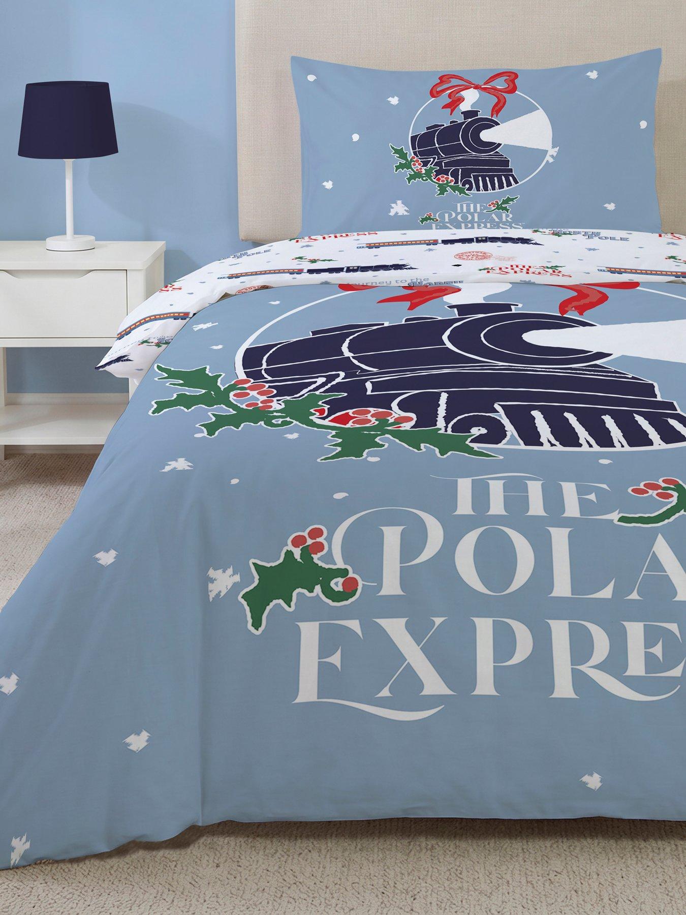 Image 1 of 7 of Kids The Polar Express Bedding Single Duvet Set