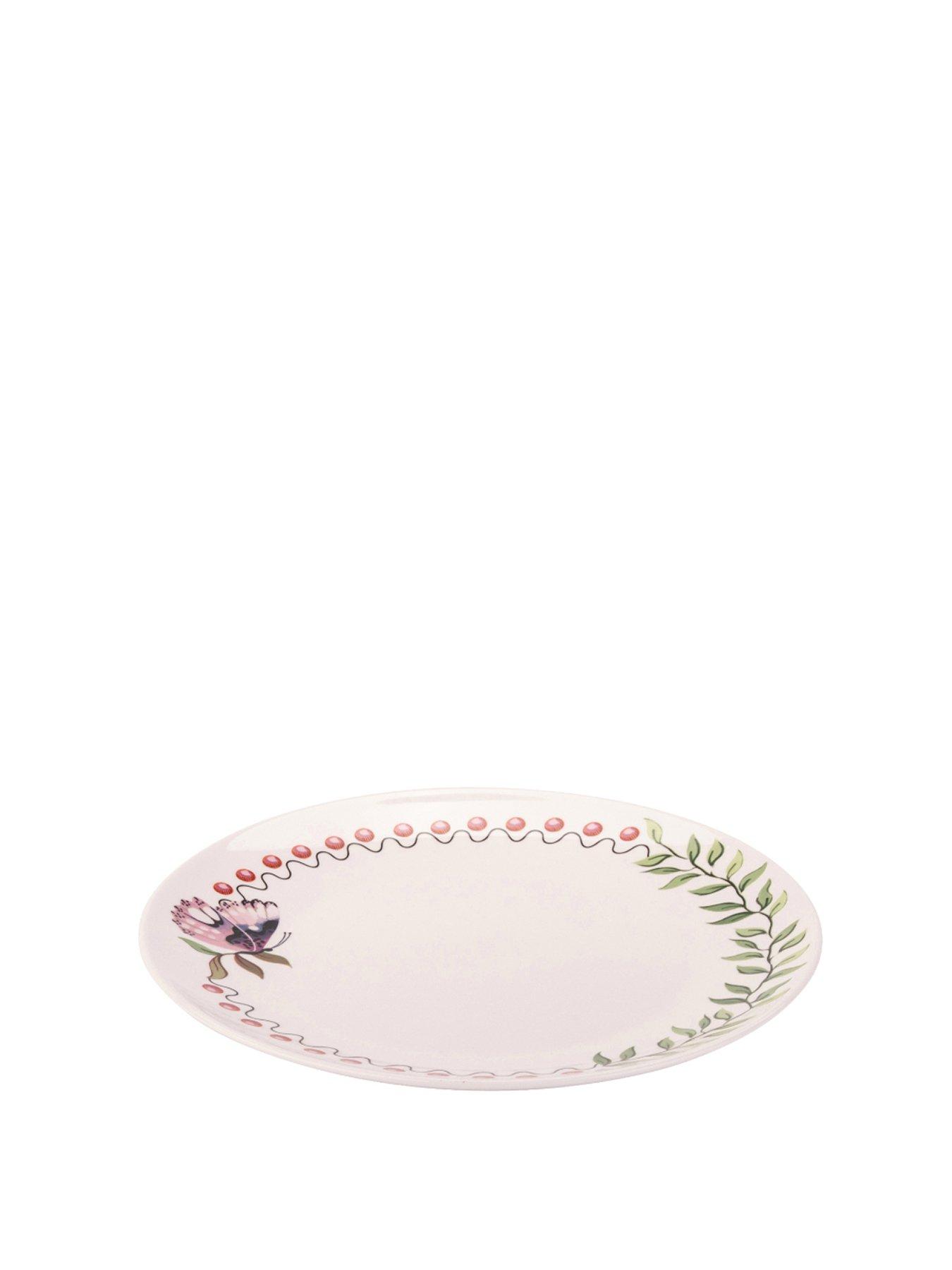 Cath Kidston Butterfly Dinner Plate Set Of 4