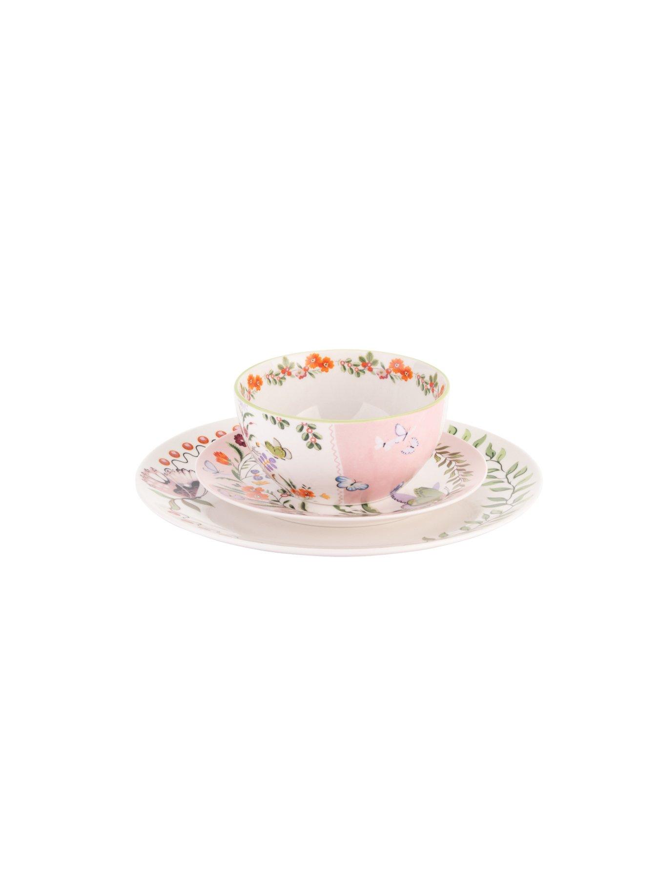 Image 2 of 2 of Cath Kidston Butterfly 12pc Dinner Set