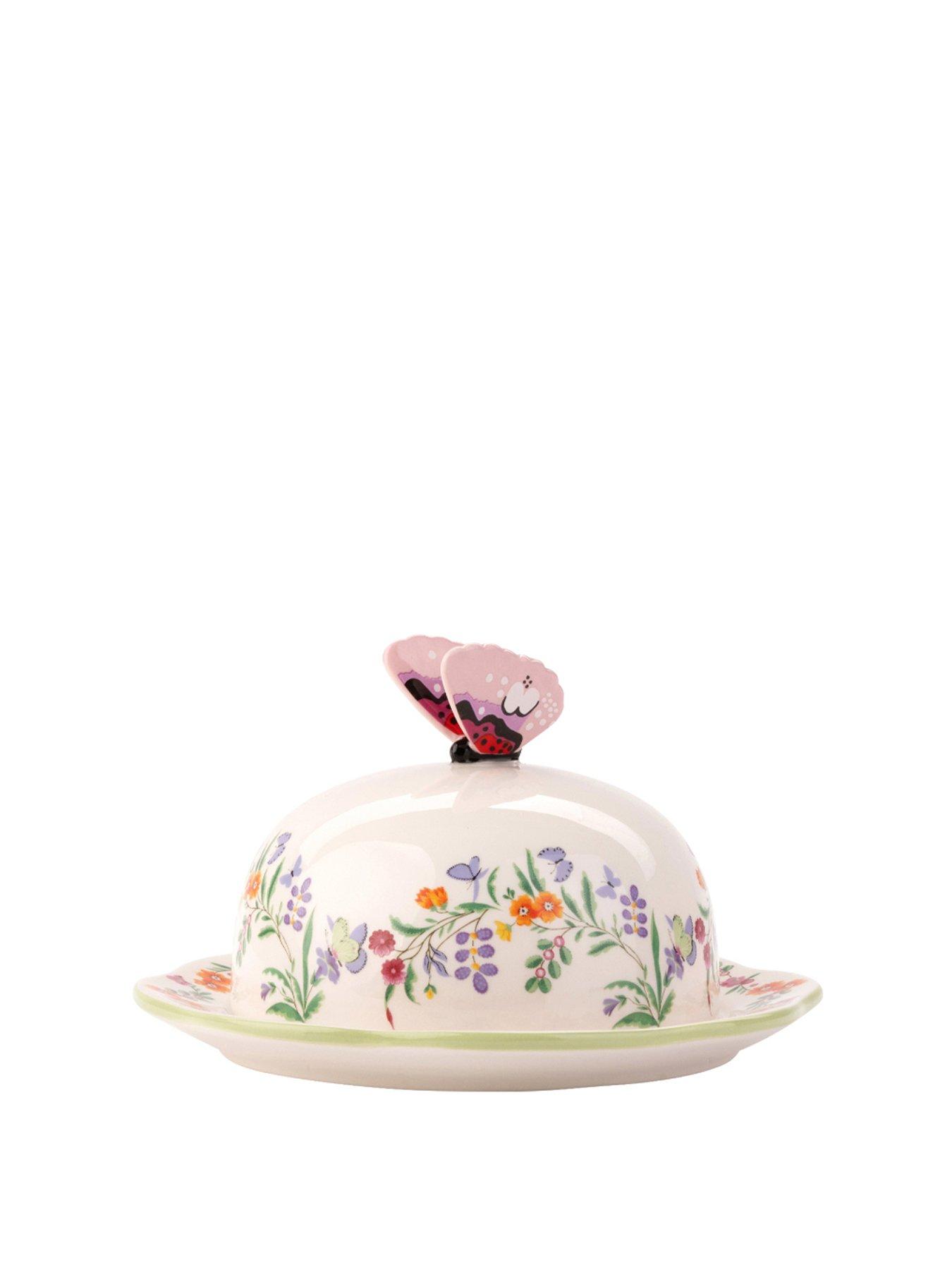 Cath Kidston Ck Butterfly Butter Dish