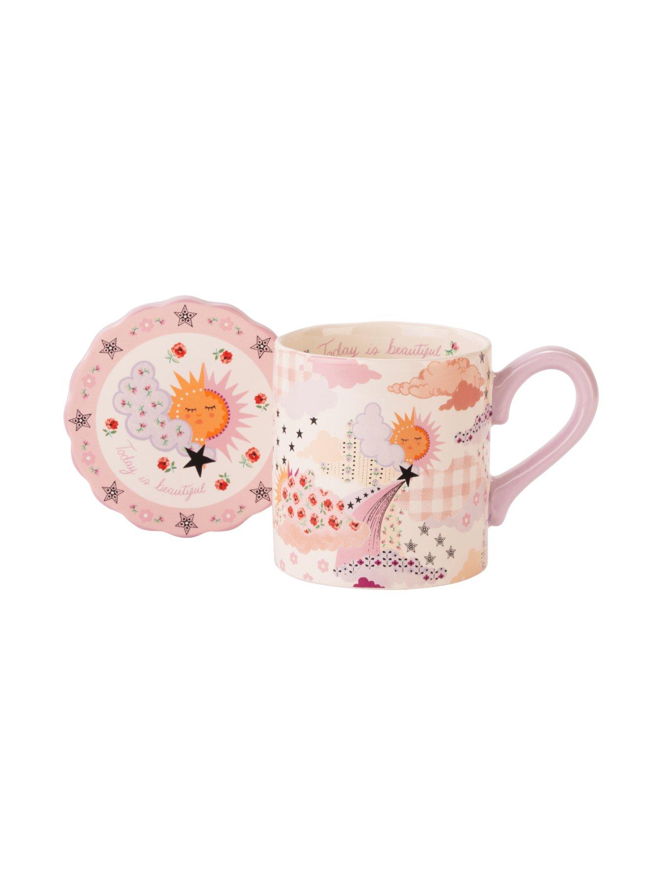 Image 3 of 5 of Cath Kidston Cloud Ditsy Mug &amp; Coaster