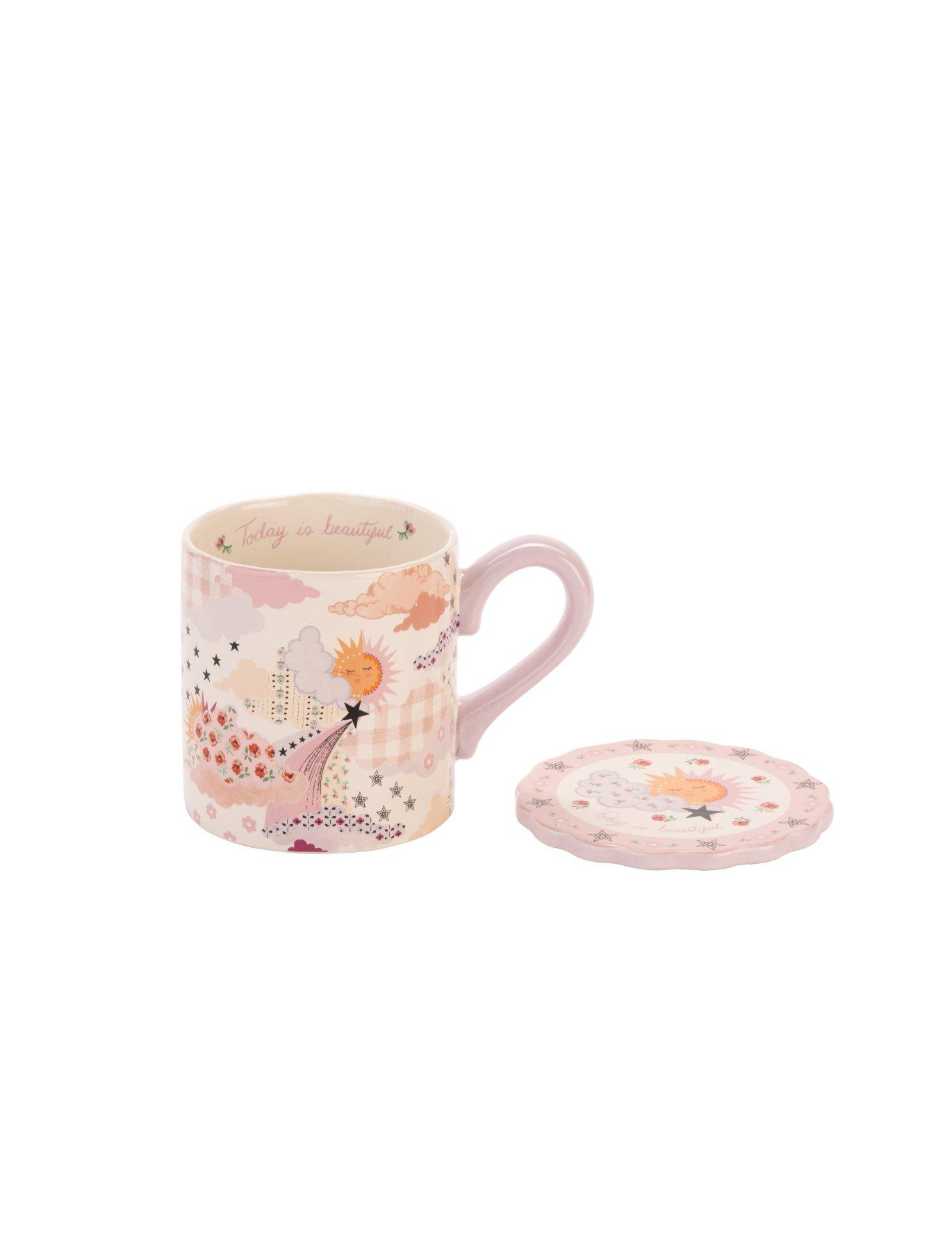 Image 4 of 5 of Cath Kidston Cloud Ditsy Mug &amp; Coaster