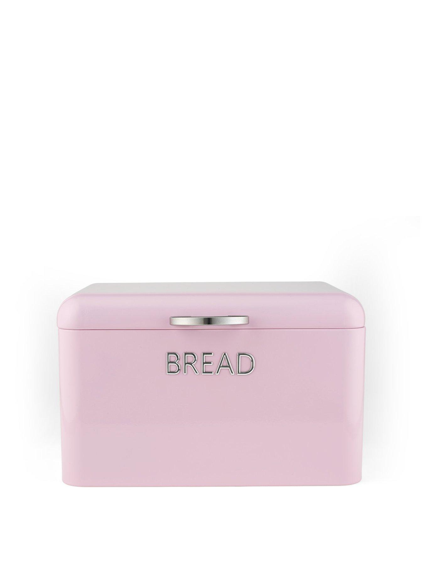 Image 2 of 5 of Salter Salter Retro Bread Bin Pink