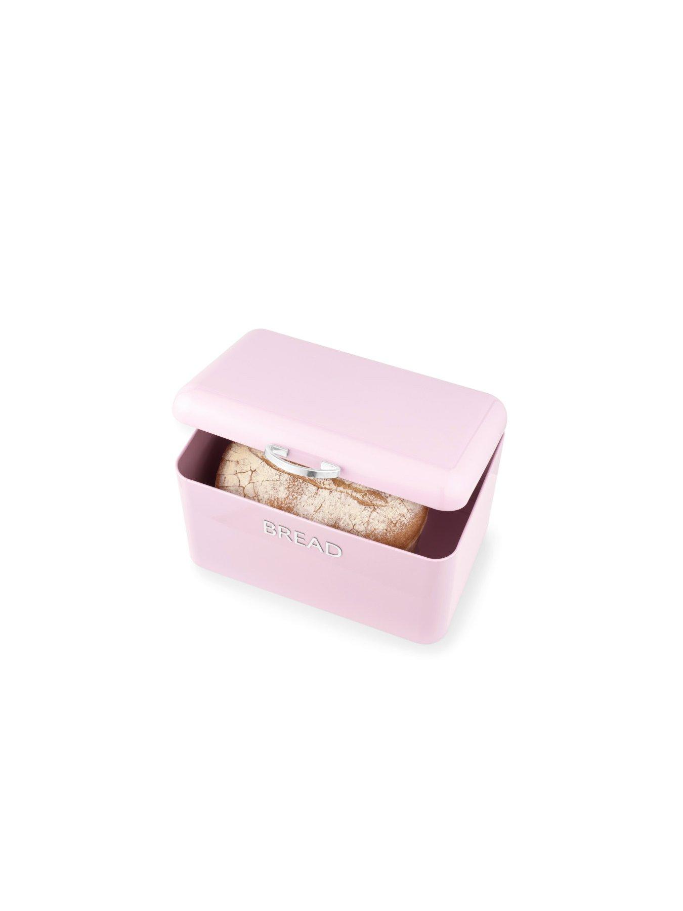 Image 4 of 5 of Salter Salter Retro Bread Bin Pink