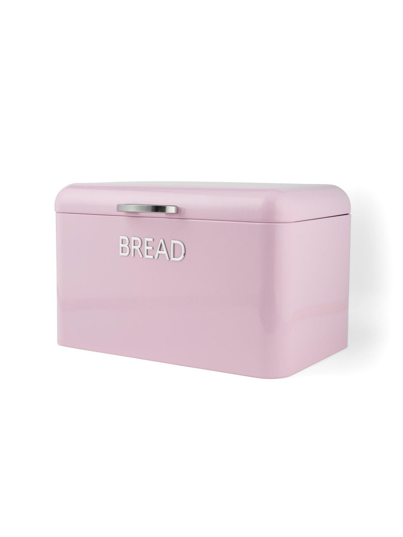 Image 5 of 5 of Salter Salter Retro Bread Bin Pink