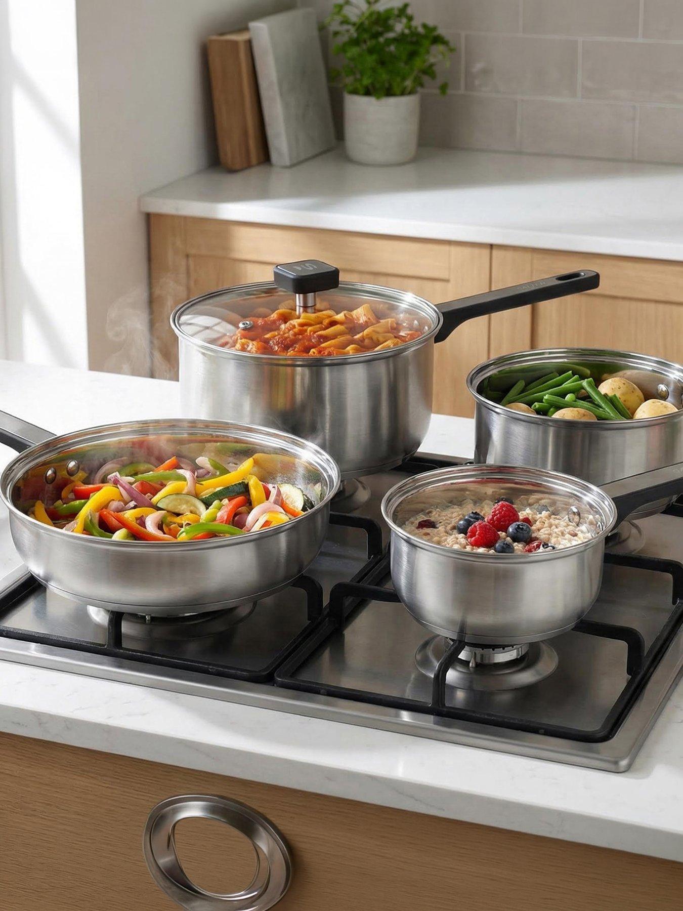 Image 1 of 4 of Salter Salter Expert 5pc Pan Set