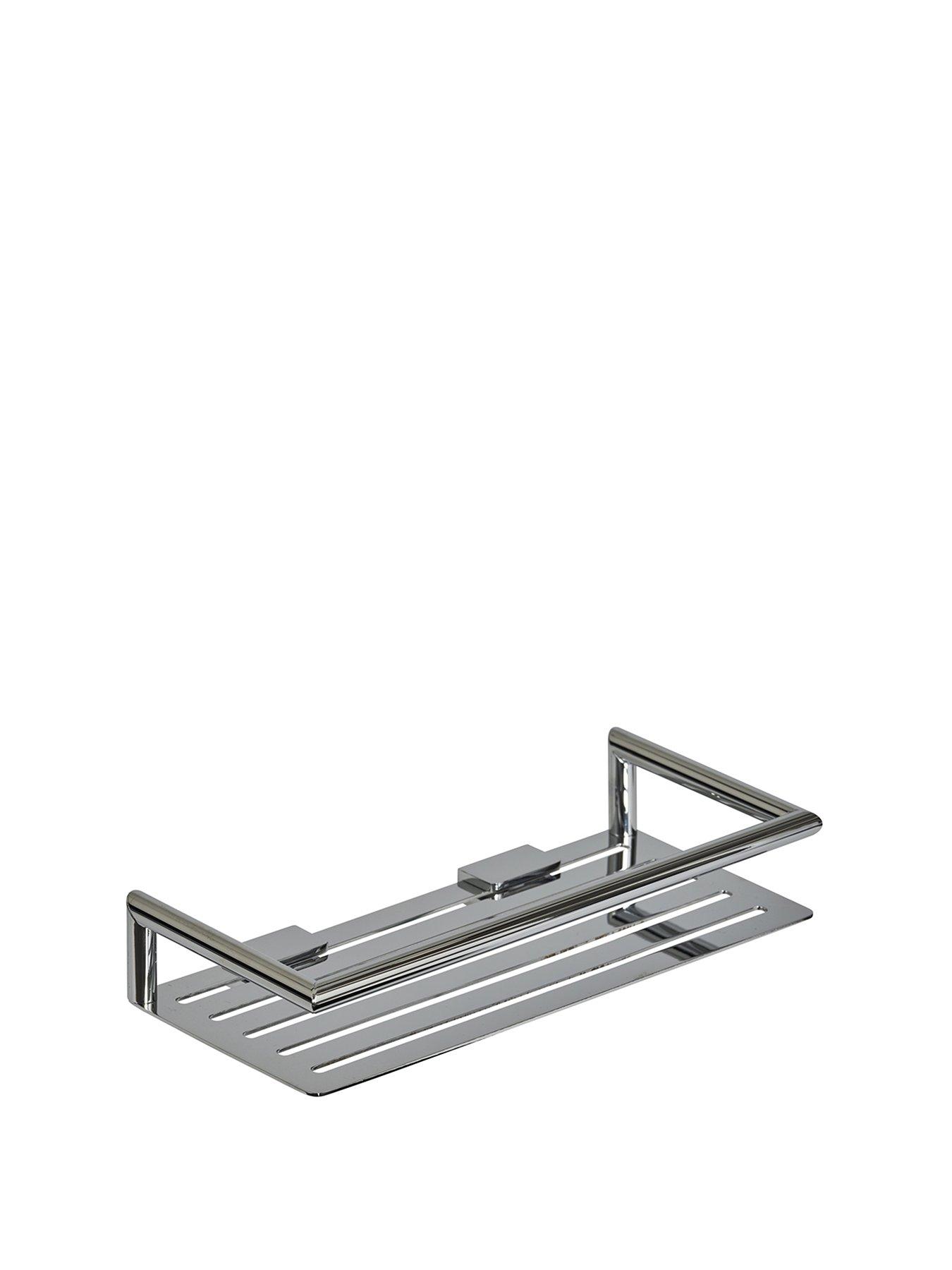 Image 2 of 4 of Showerdrape Showerdrape Verso Stainless Steel Chrome Rectangular Shower Basket