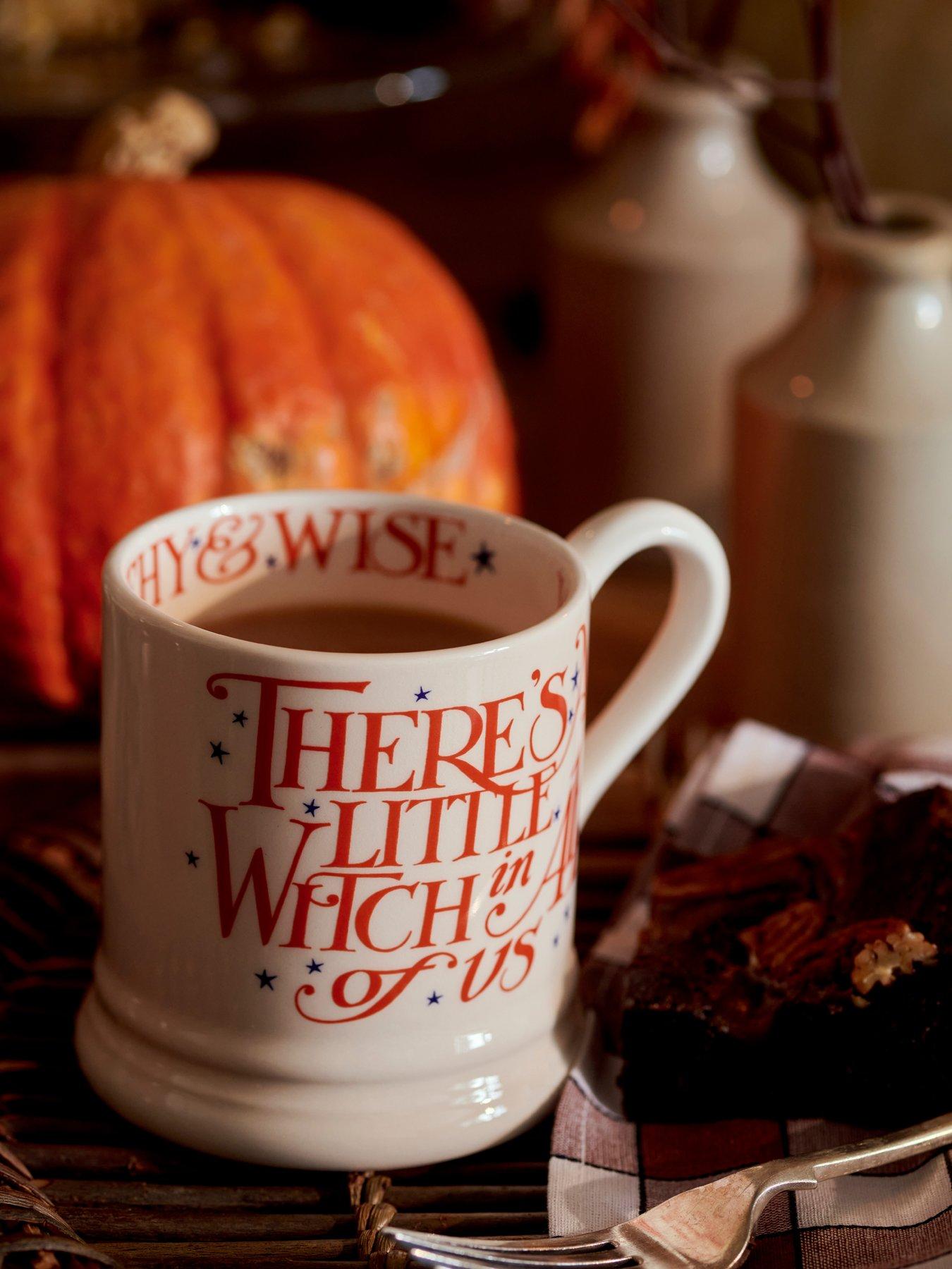 Emma Bridgewater Halloween Toast Little Witch 1/2 Pint Mug