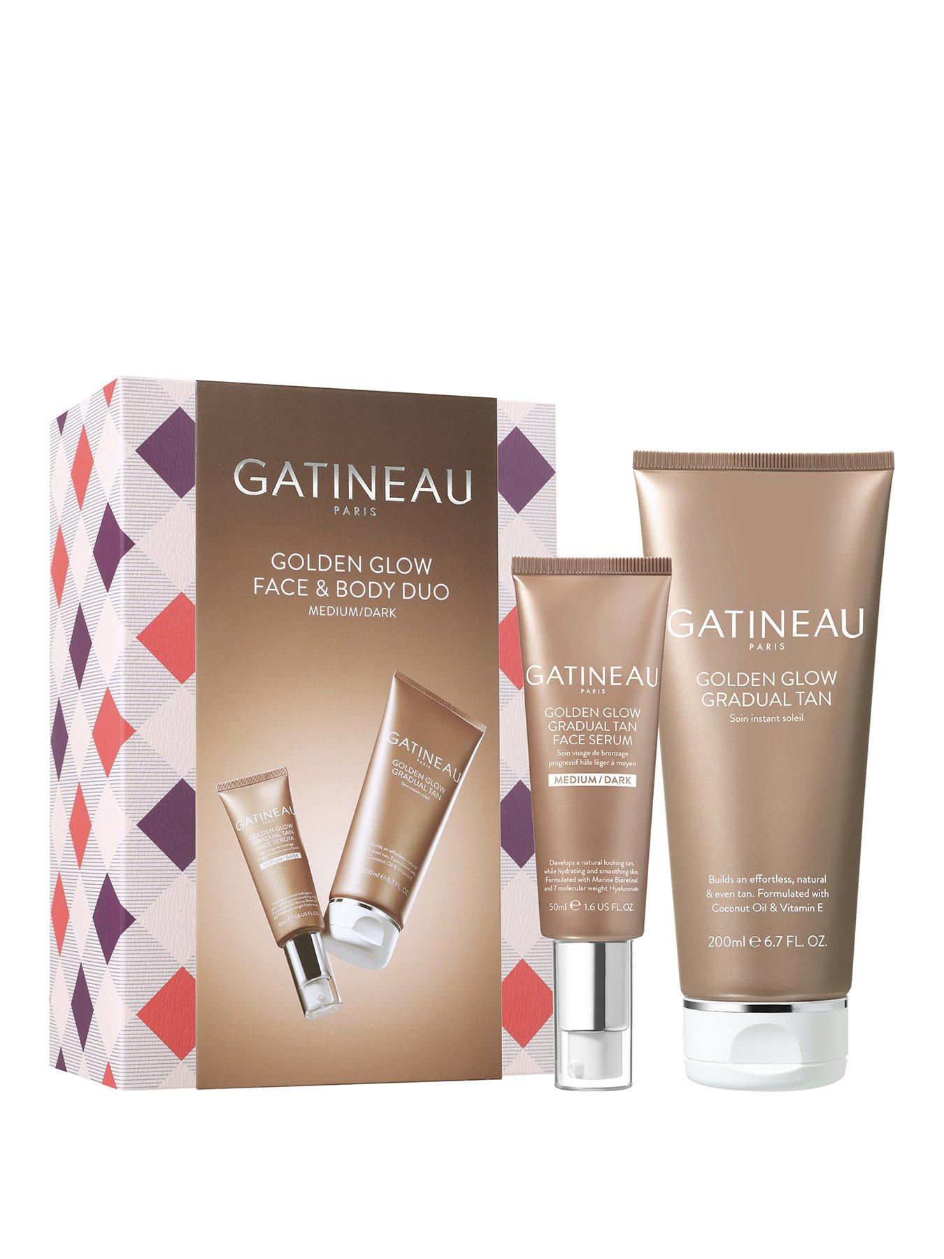 Image 1 of 4 of Gatineau Golden Glow Face & Body Duo Medium Dark - Worth 82