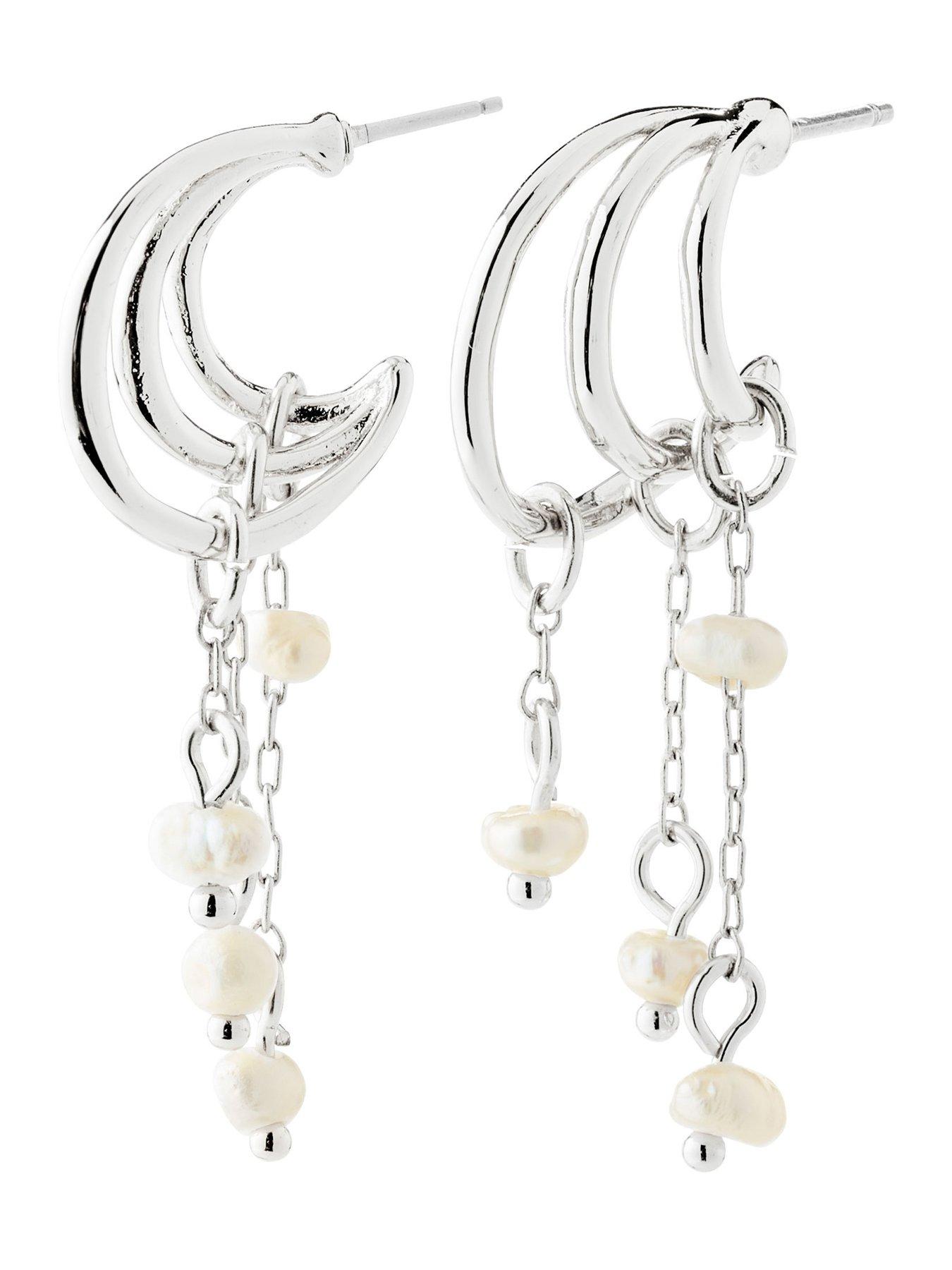 Image 2 of 3 of Pilgrim Lunith - earrings silver-plated