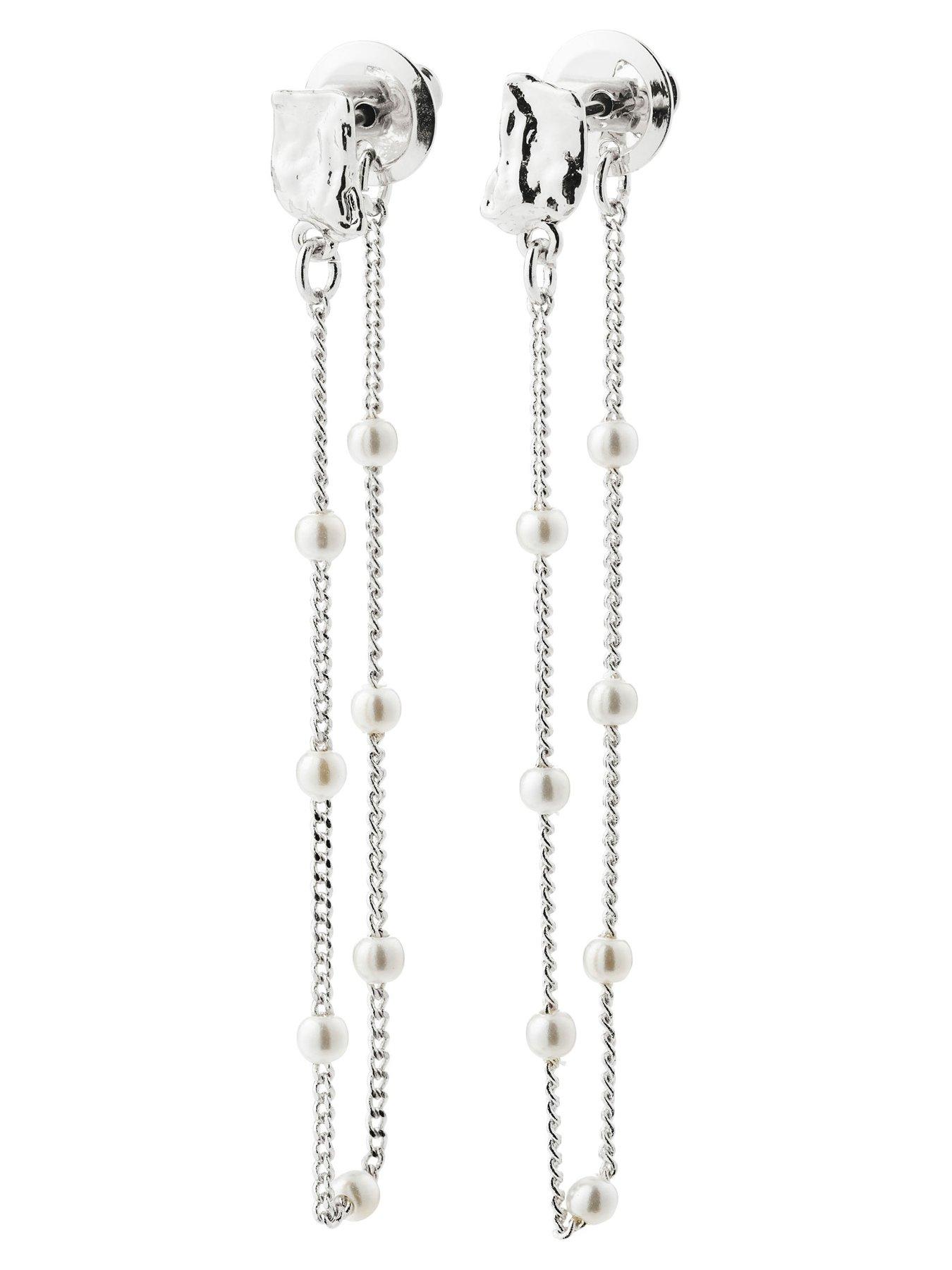 Image 2 of 3 of Pilgrim Aerun - earrings silver-plated