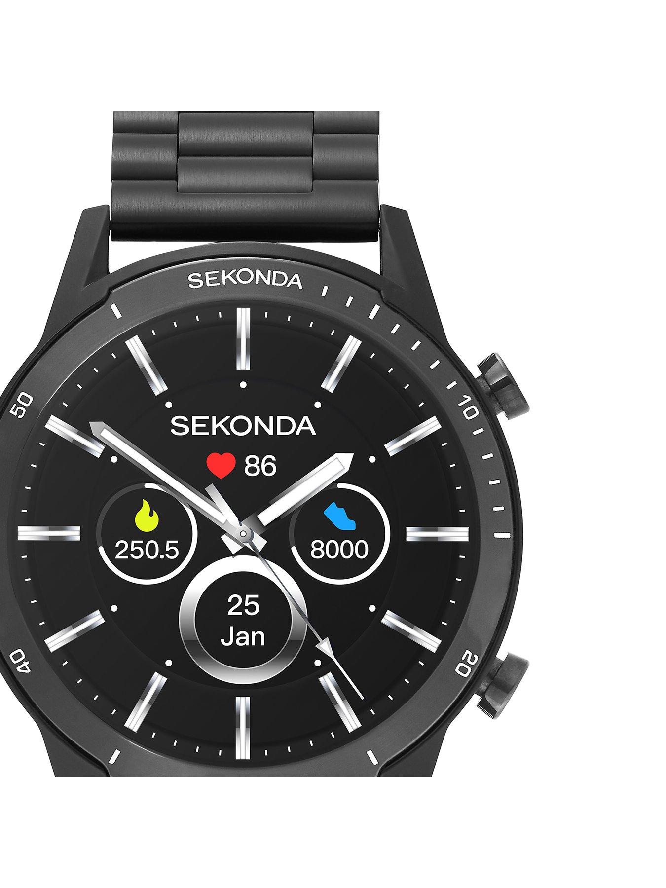 Image 3 of 6 of Sekonda Unisex Active Lux LCD Smartwatch - Black