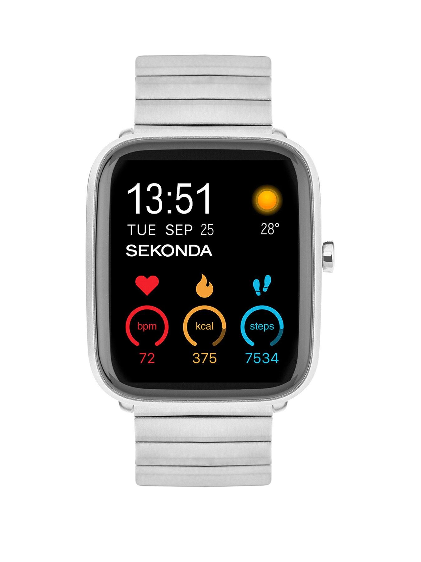 House of Watches - Sekonda Motion Plus Silver Smart Watch 30221 - Image 4
