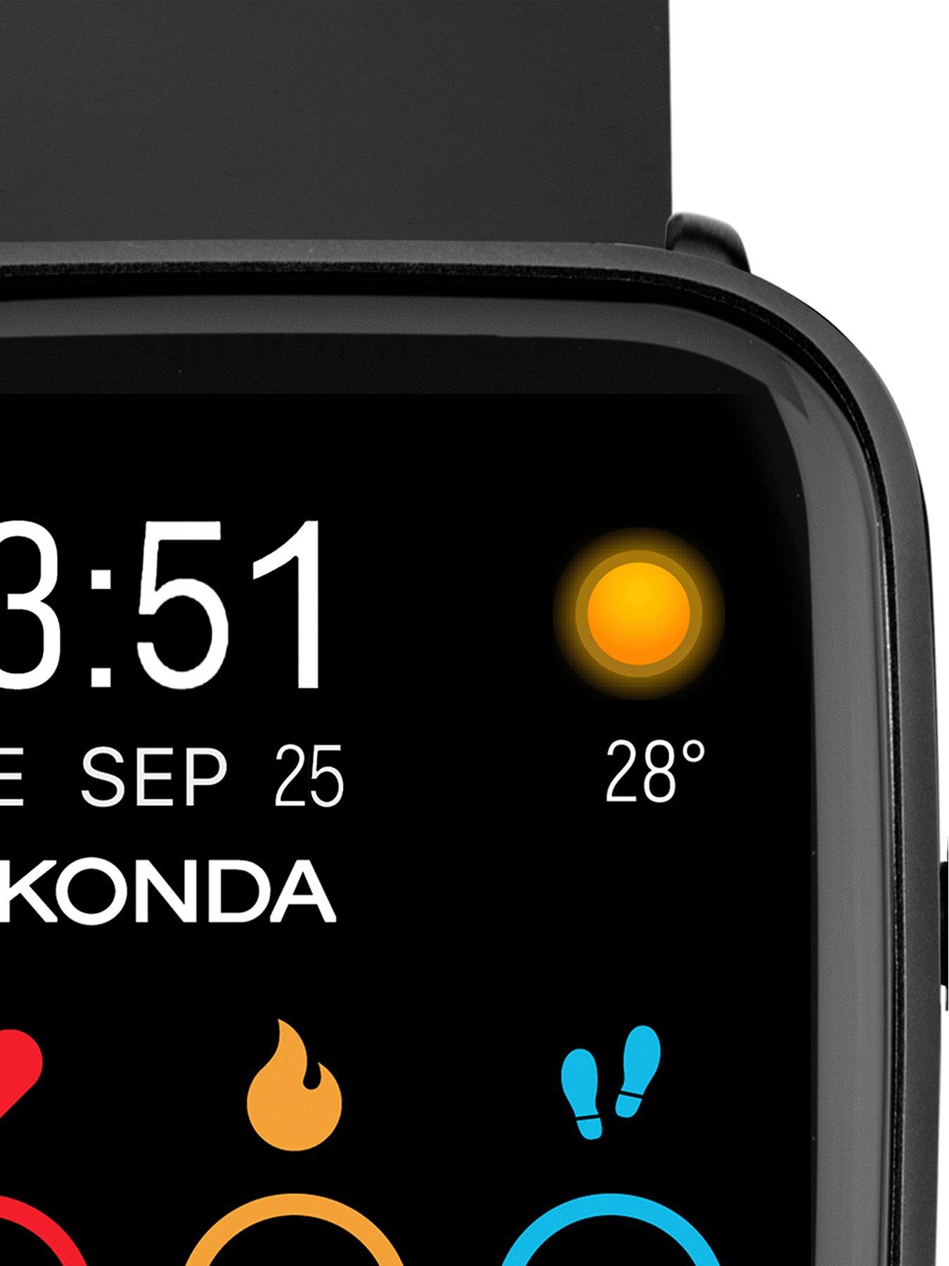 Image 4 of 6 of Sekonda Motion Plus Black Silicone Strap Smart Watch