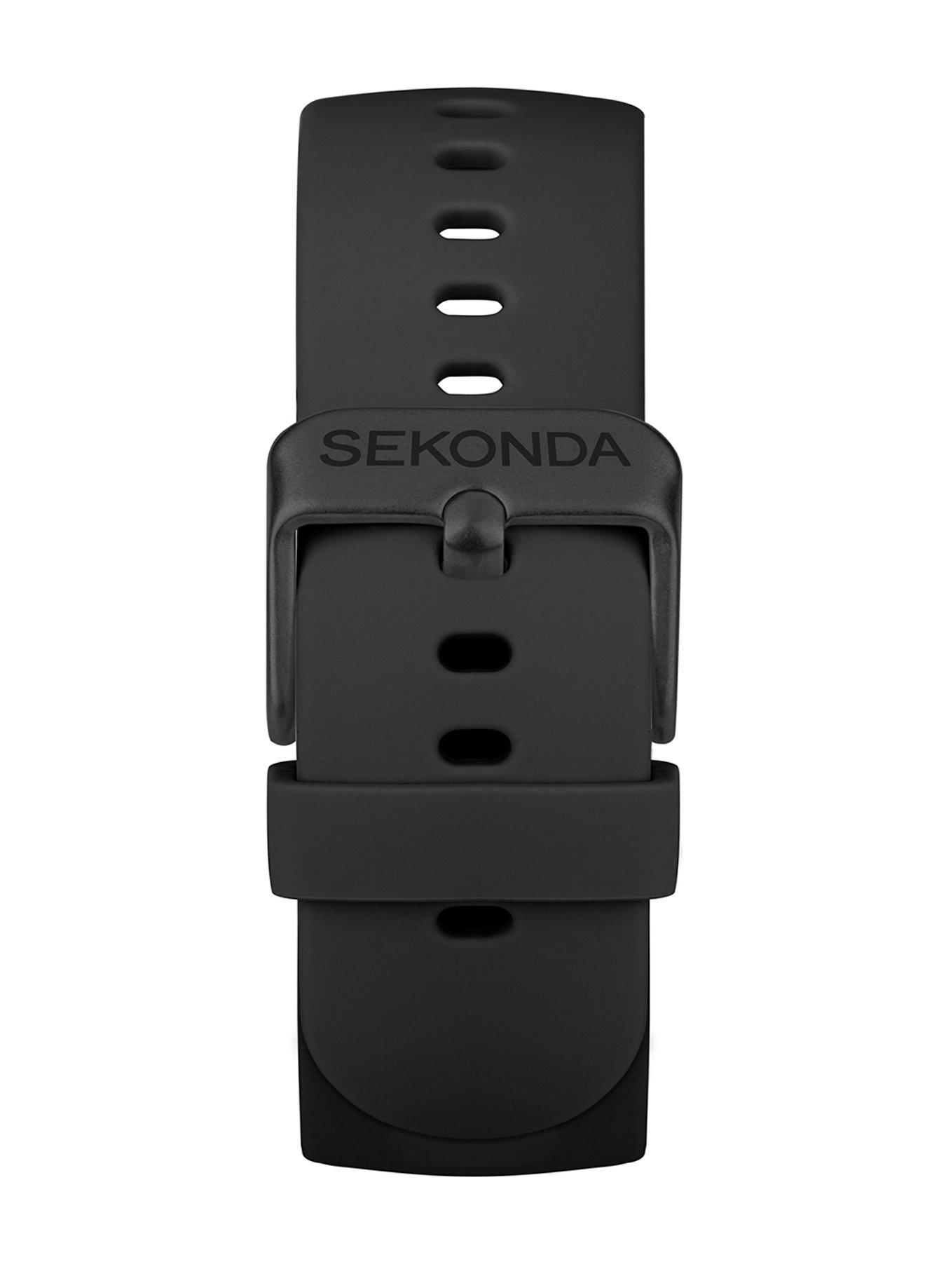 Image 5 of 6 of Sekonda Motion Plus Black Silicone Strap Smart Watch