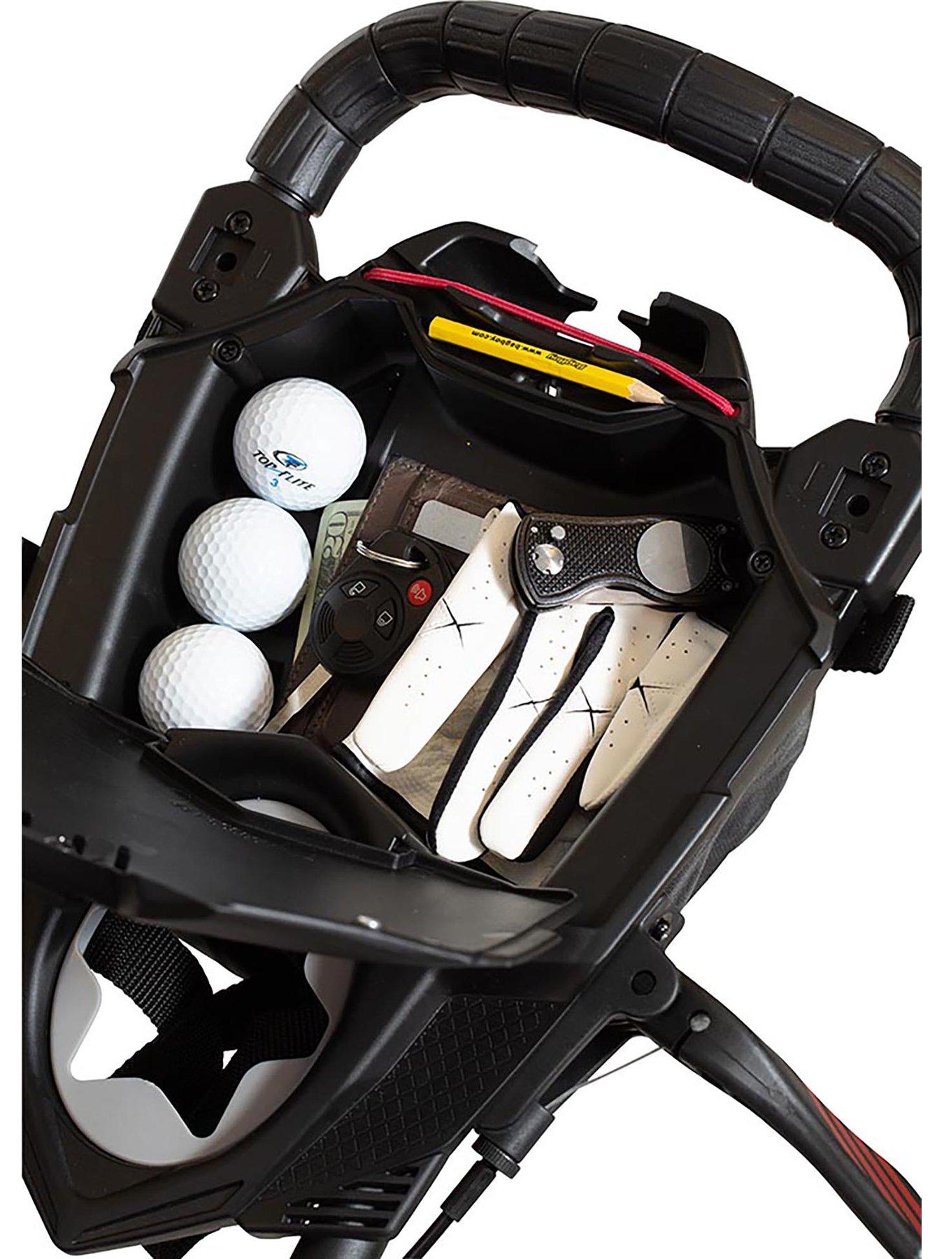 Image 3 of 8 of BagBoy Nitron Golf Trolley - White/Black