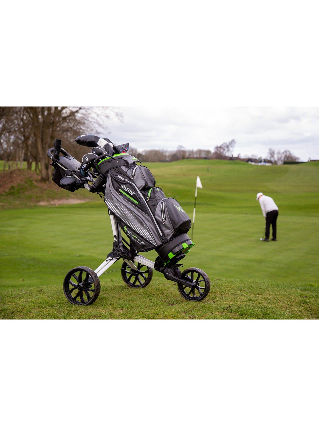 Image 7 of 8 of BagBoy Nitron Golf Trolley - White/Black